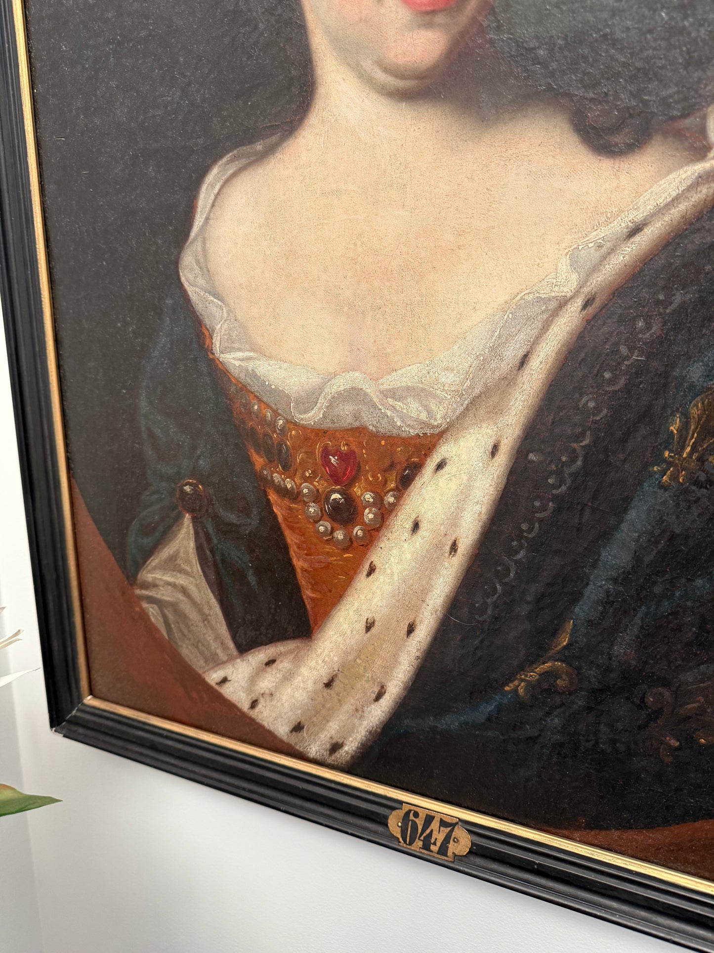 18th Century French School Portrait