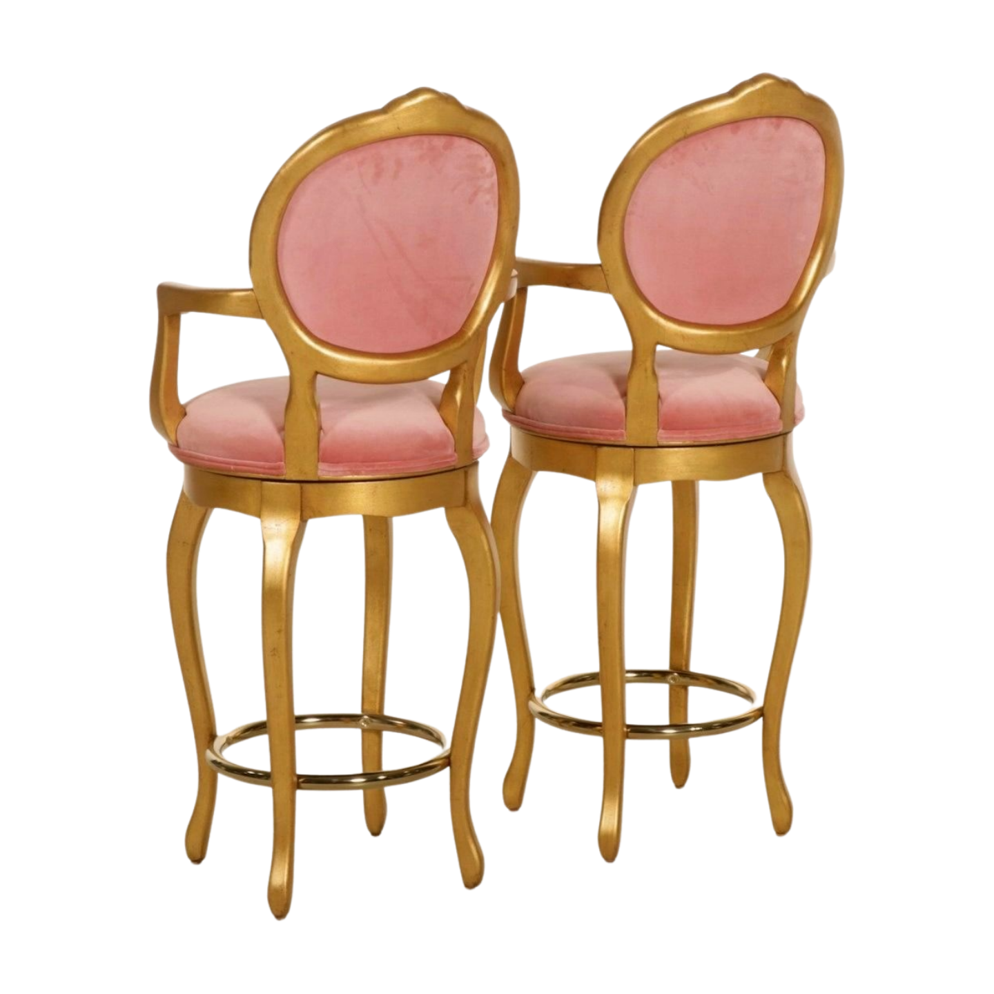French Provincial Giltwood Barstools