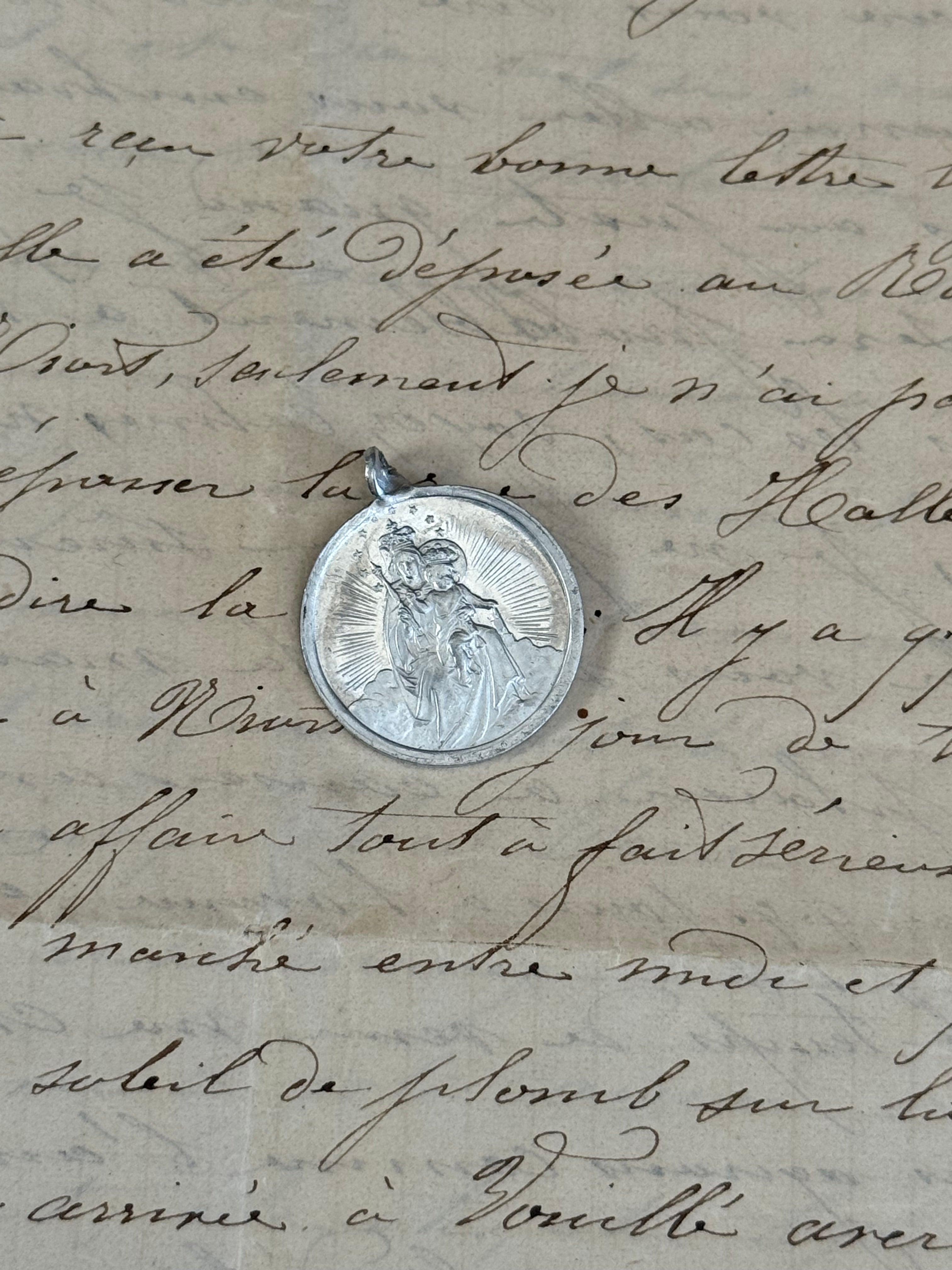 Vintage Devotional Pendant
