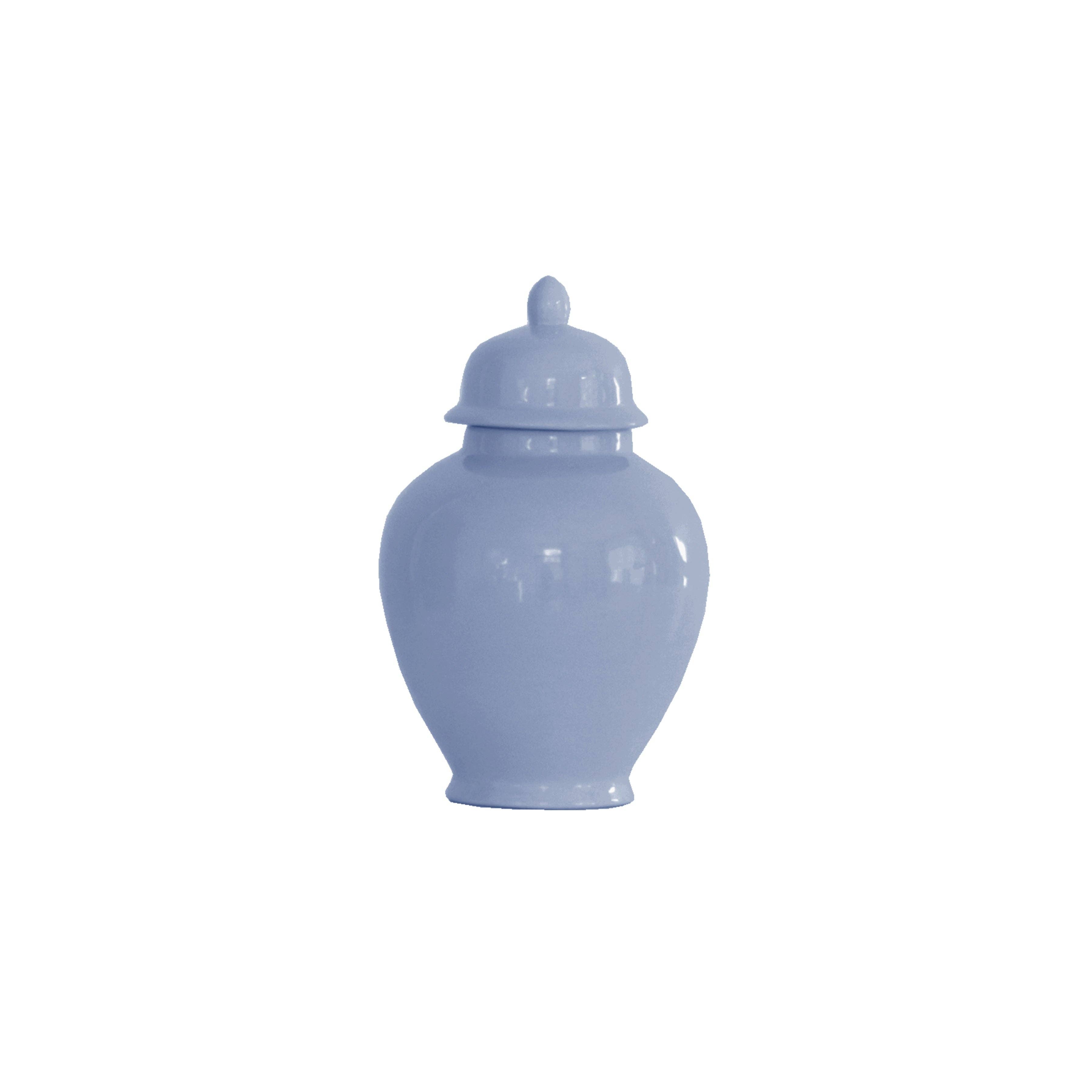 French Blue Ginger Jars: Large