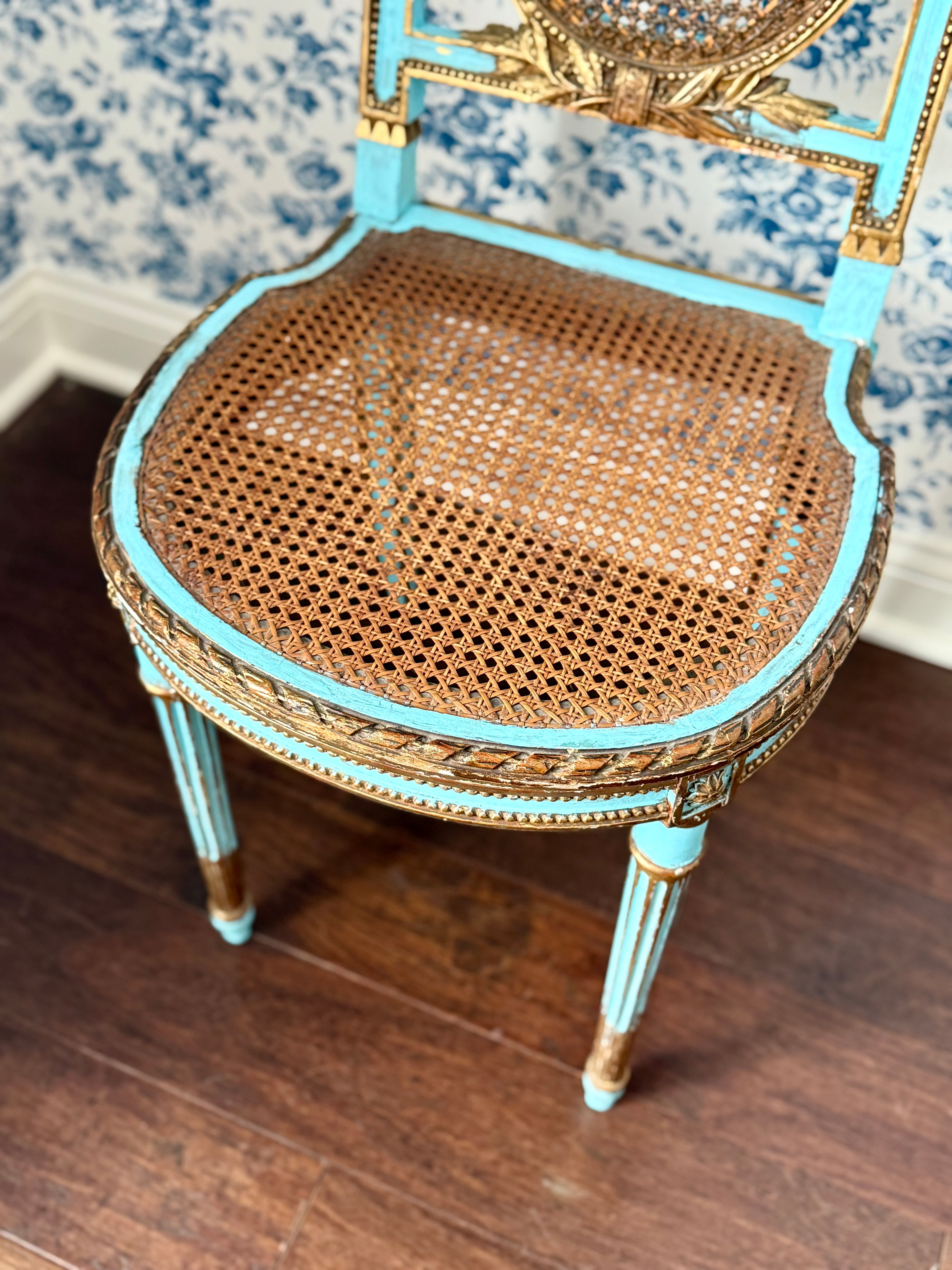 Antique French Rococo Revival Chair