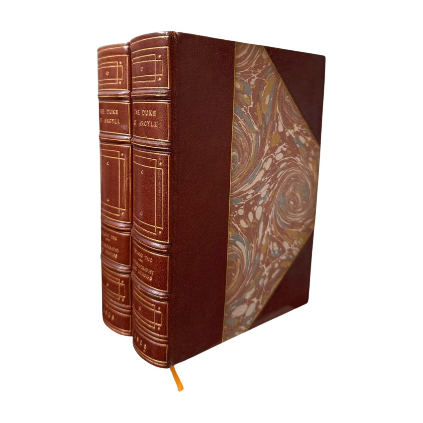 The Duke of Argyll: Autobiography and Memoirs (Connoisseur Edition, 1906) Book Set
