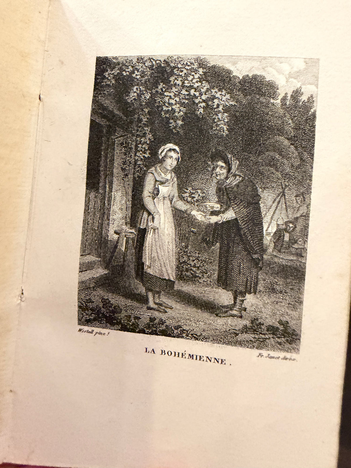 Antique French Almanach Dédié aux Demoiselles, Louis Janet, Paris, Early 19th Century