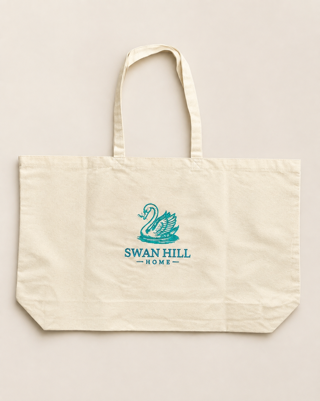Swan Hill Home Canvas Antiquing Tote