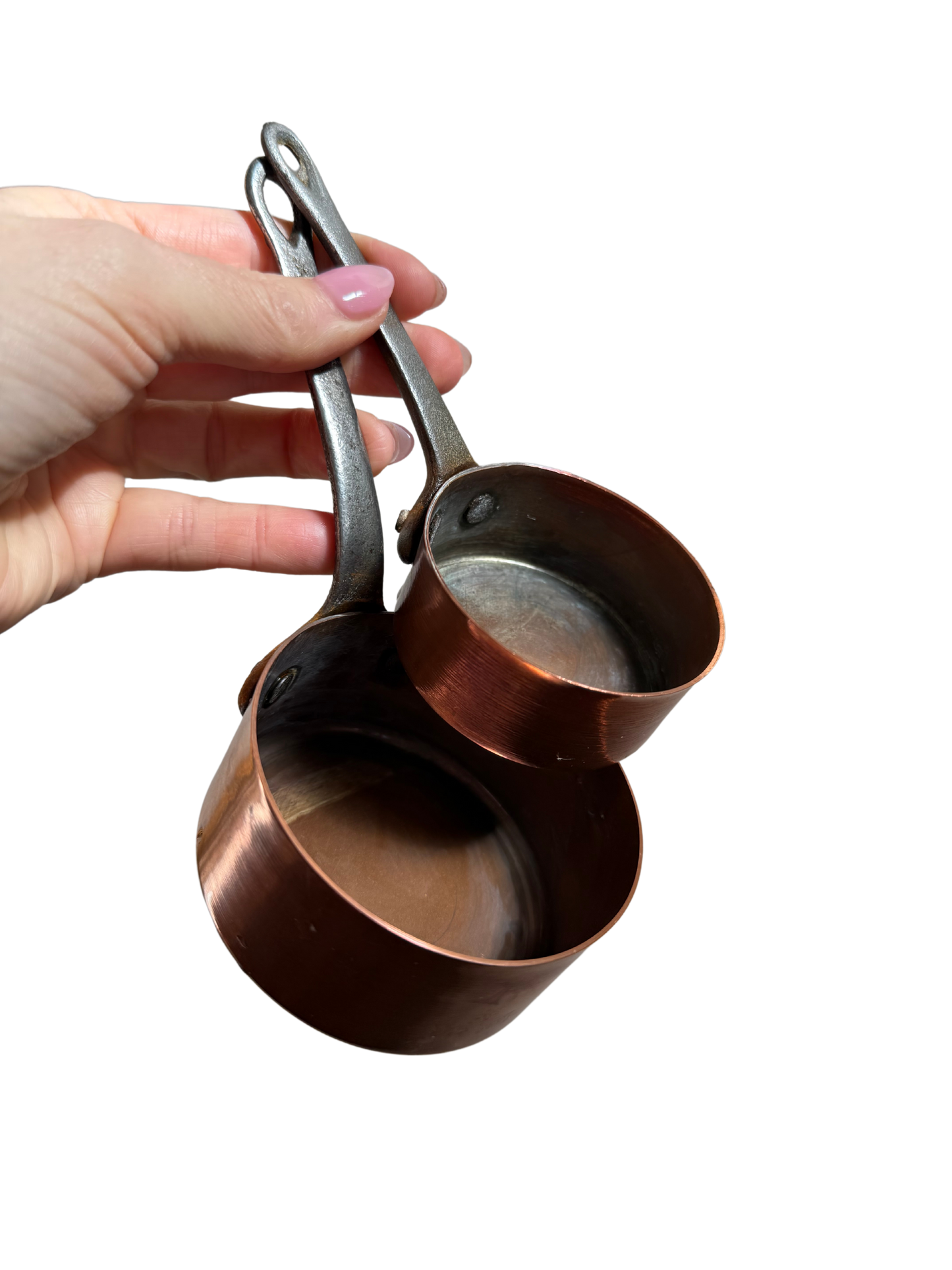 Set of 2 French Miniature Pans