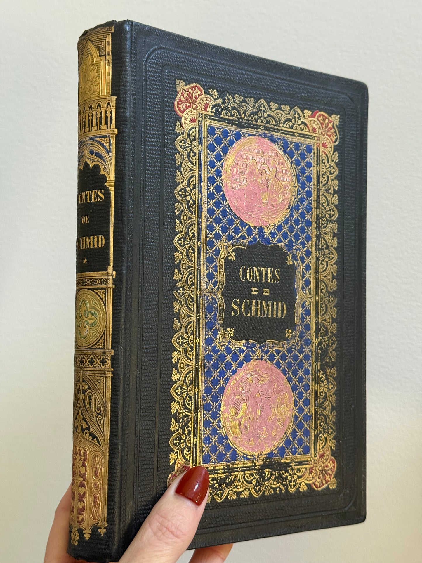 Antique French Book — Contes de Schmid