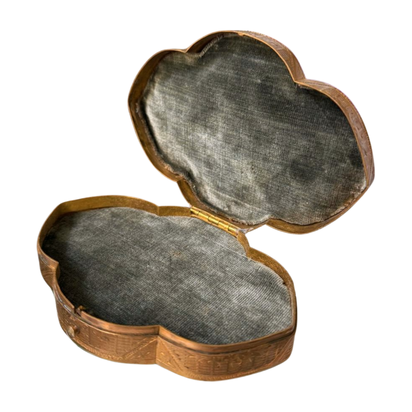 Antique Grand Tour Souvenir Box with Hand-Painted Plaques