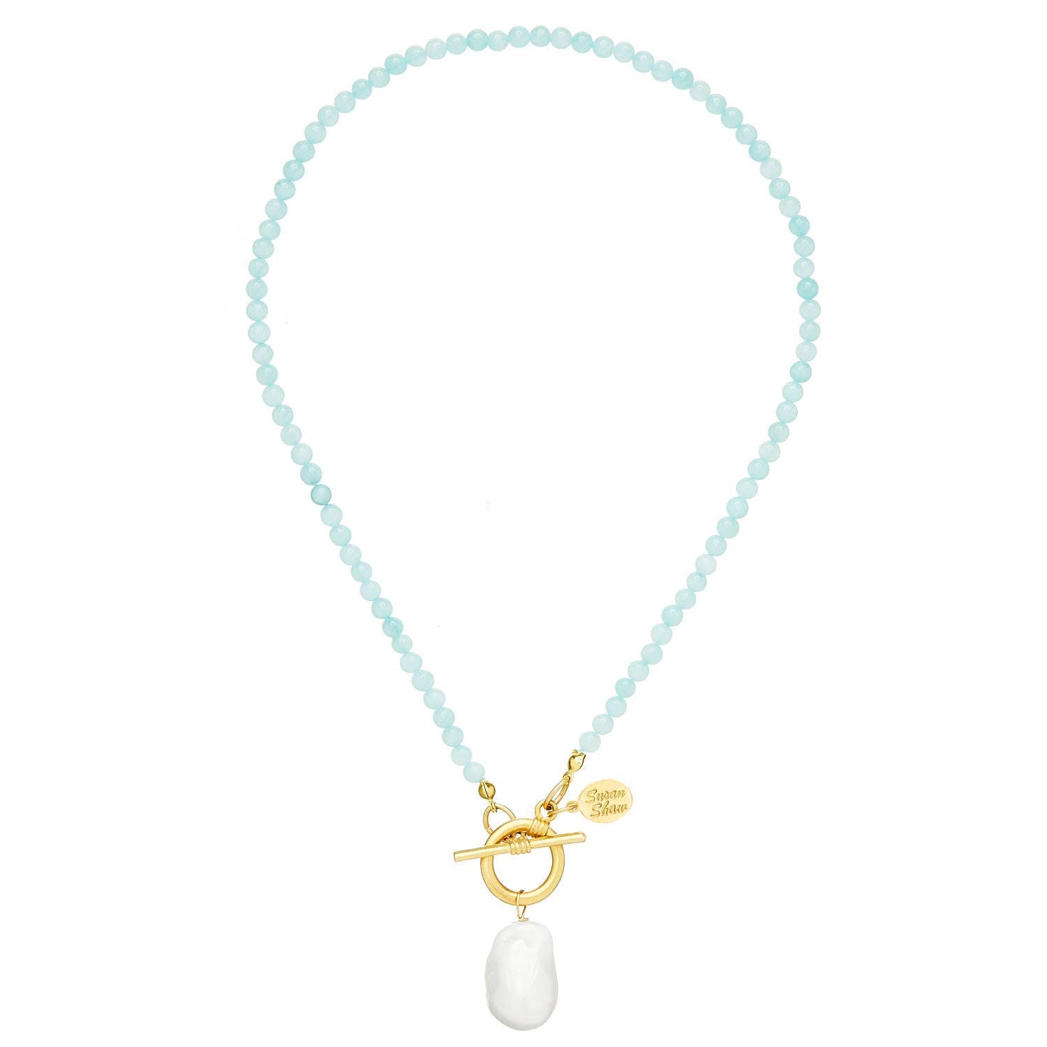 Katie Necklace - Aqua