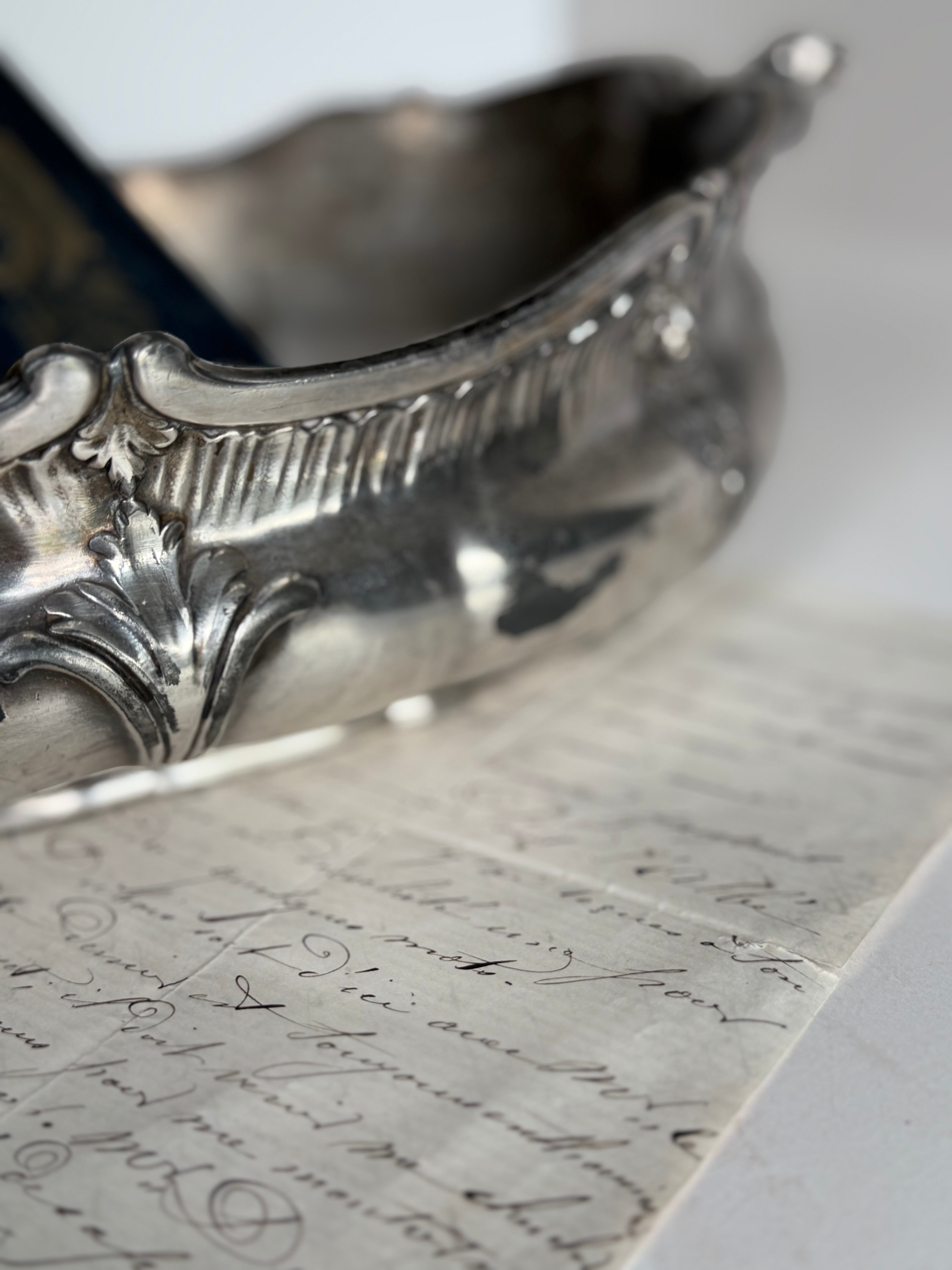 Antique French Jardiniere with Winged Hounds
