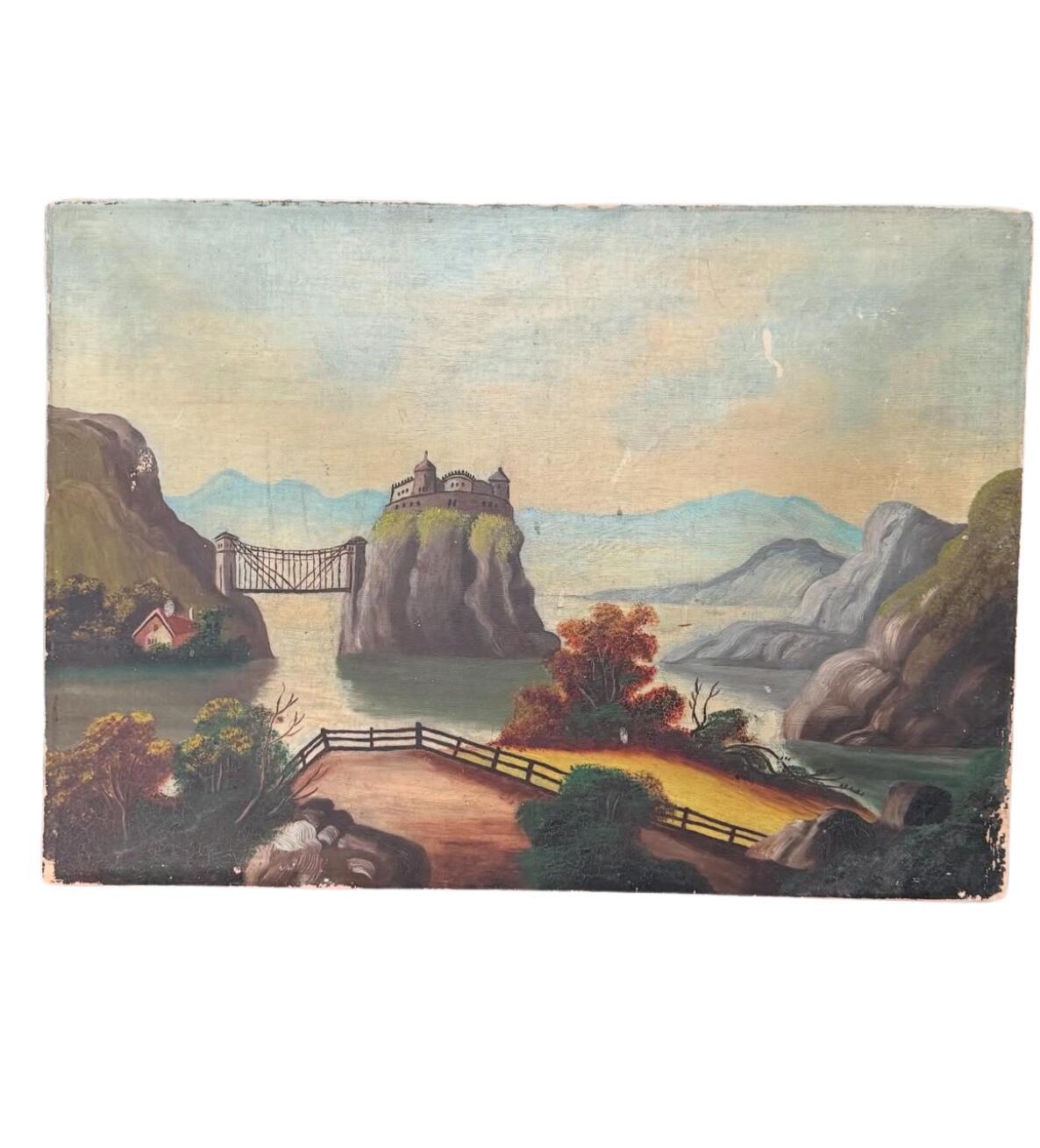 Antique Castle Painting