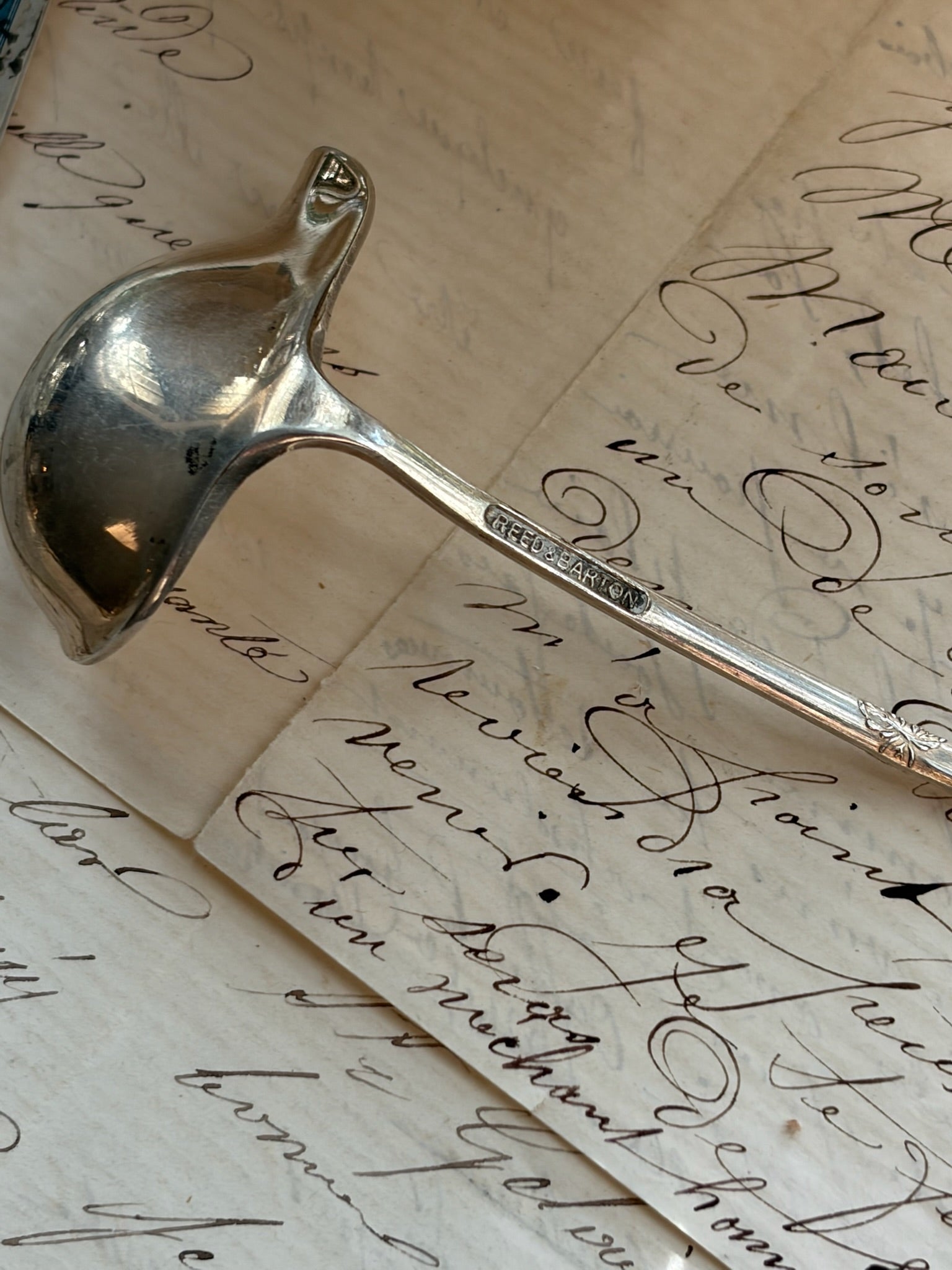 Small Reed & Barton Silver-Plated Ladle