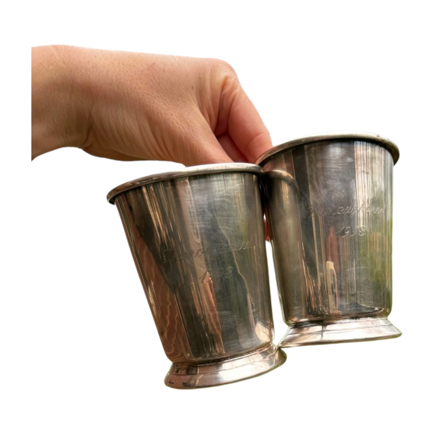 Pair of Mint Julep Cups
