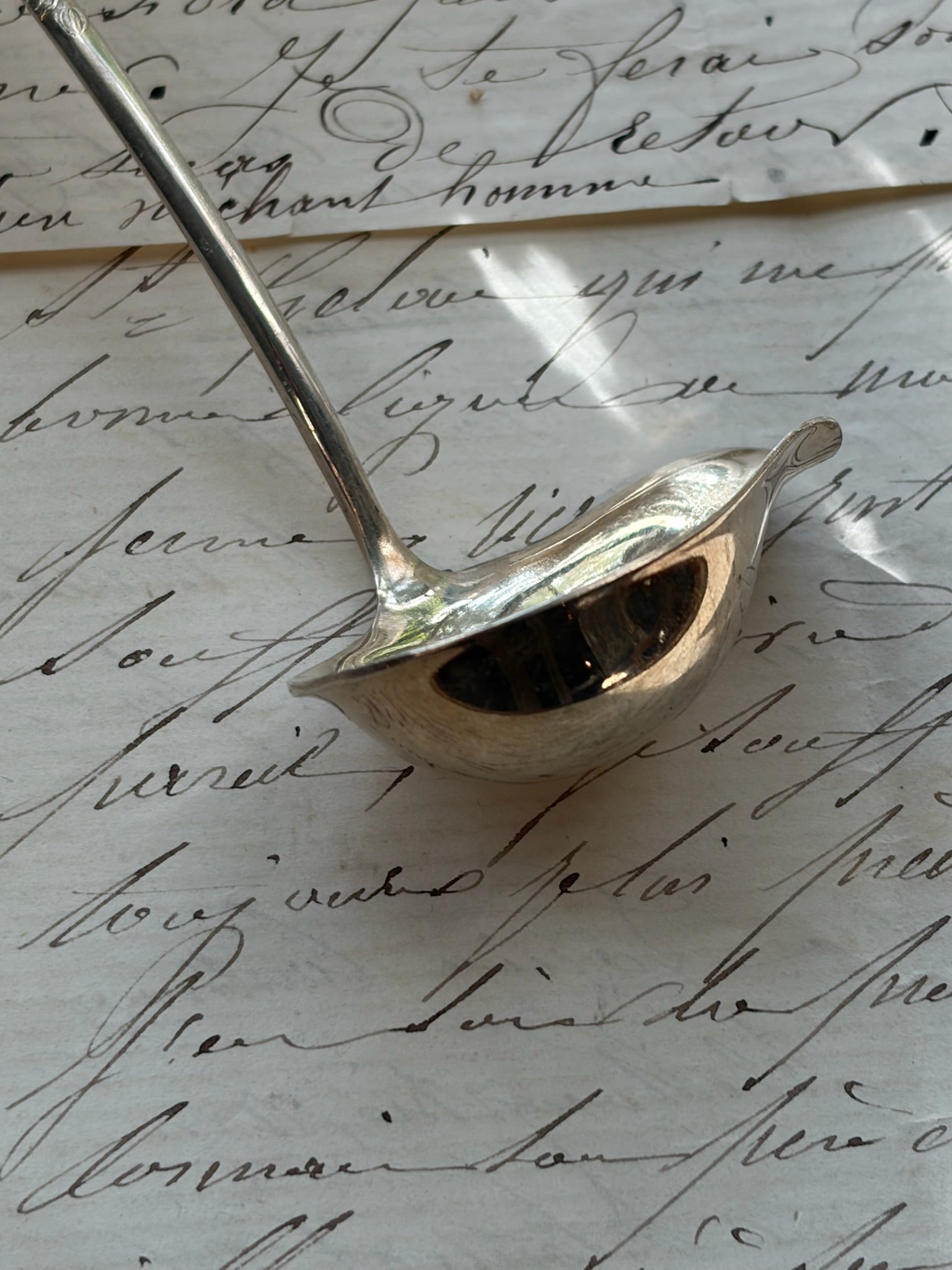 Small Reed & Barton Silver-Plated Ladle