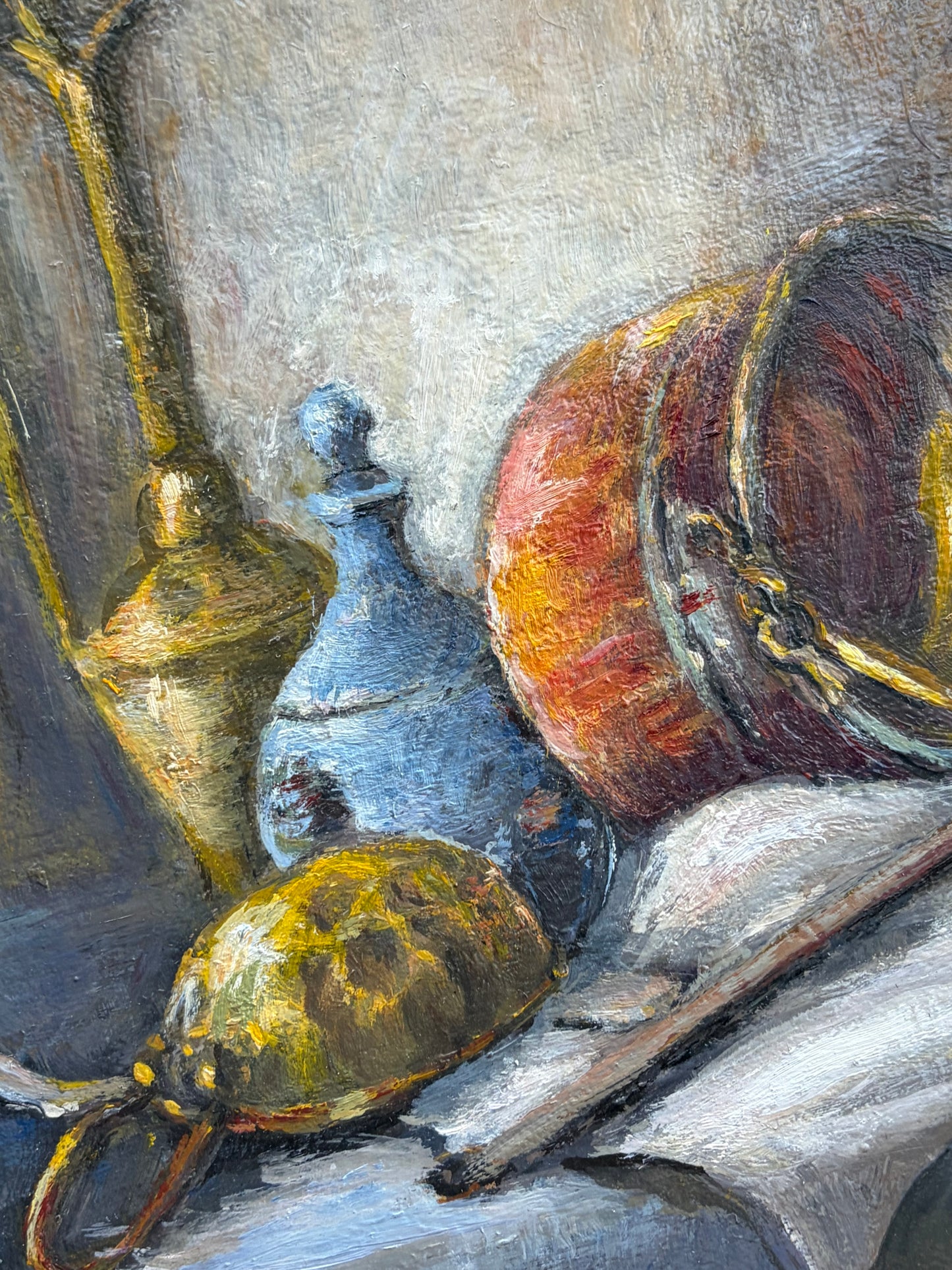 French Still Life on Board