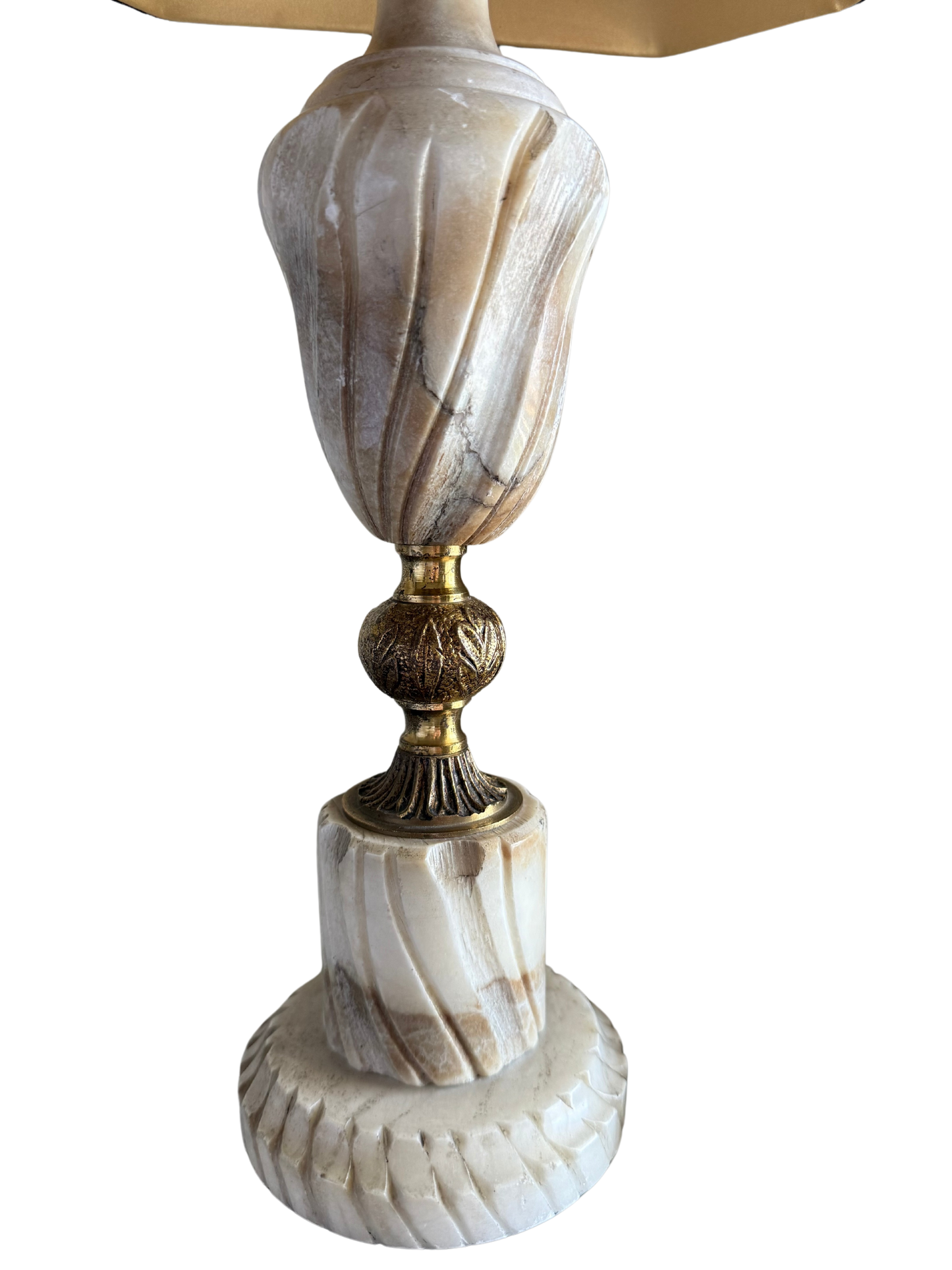French Alabaster Lamp