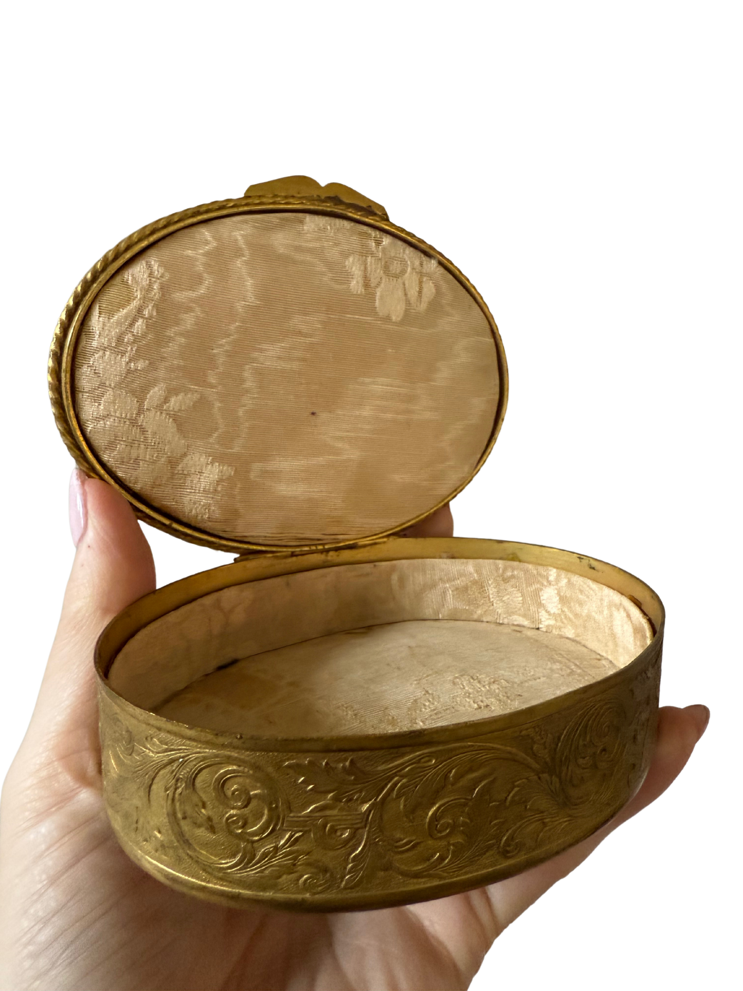 Antique French Portrait Box