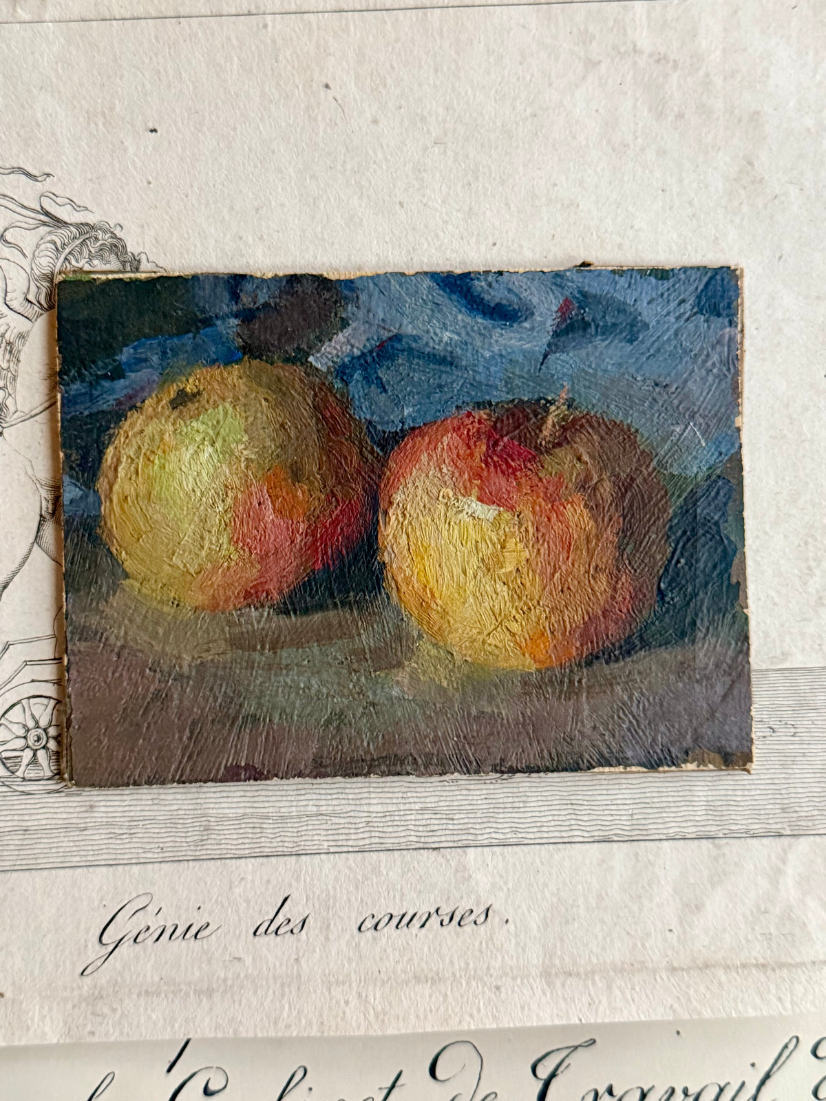 French Miniature Still Life Painting