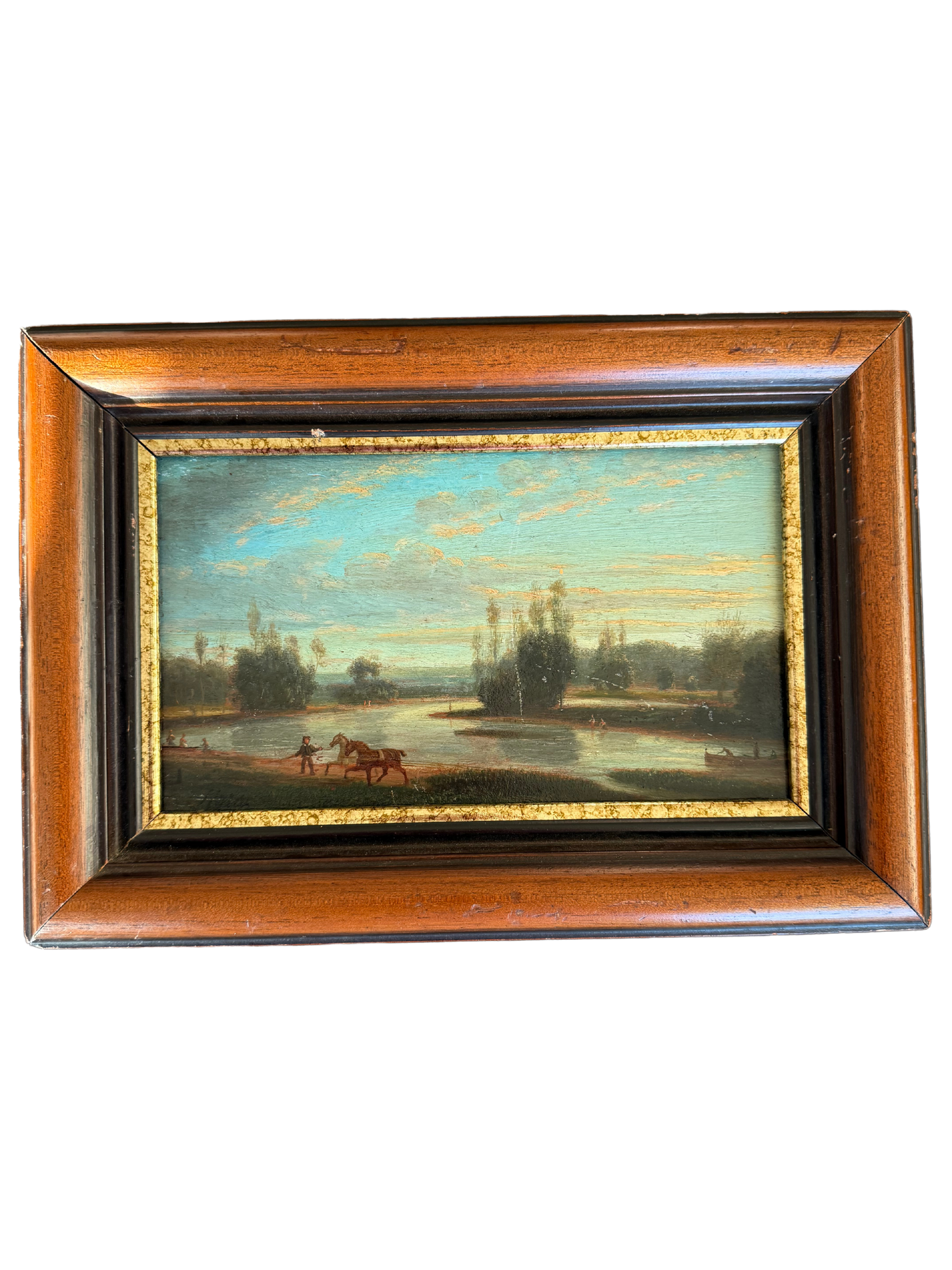 Antique Landscape Painting