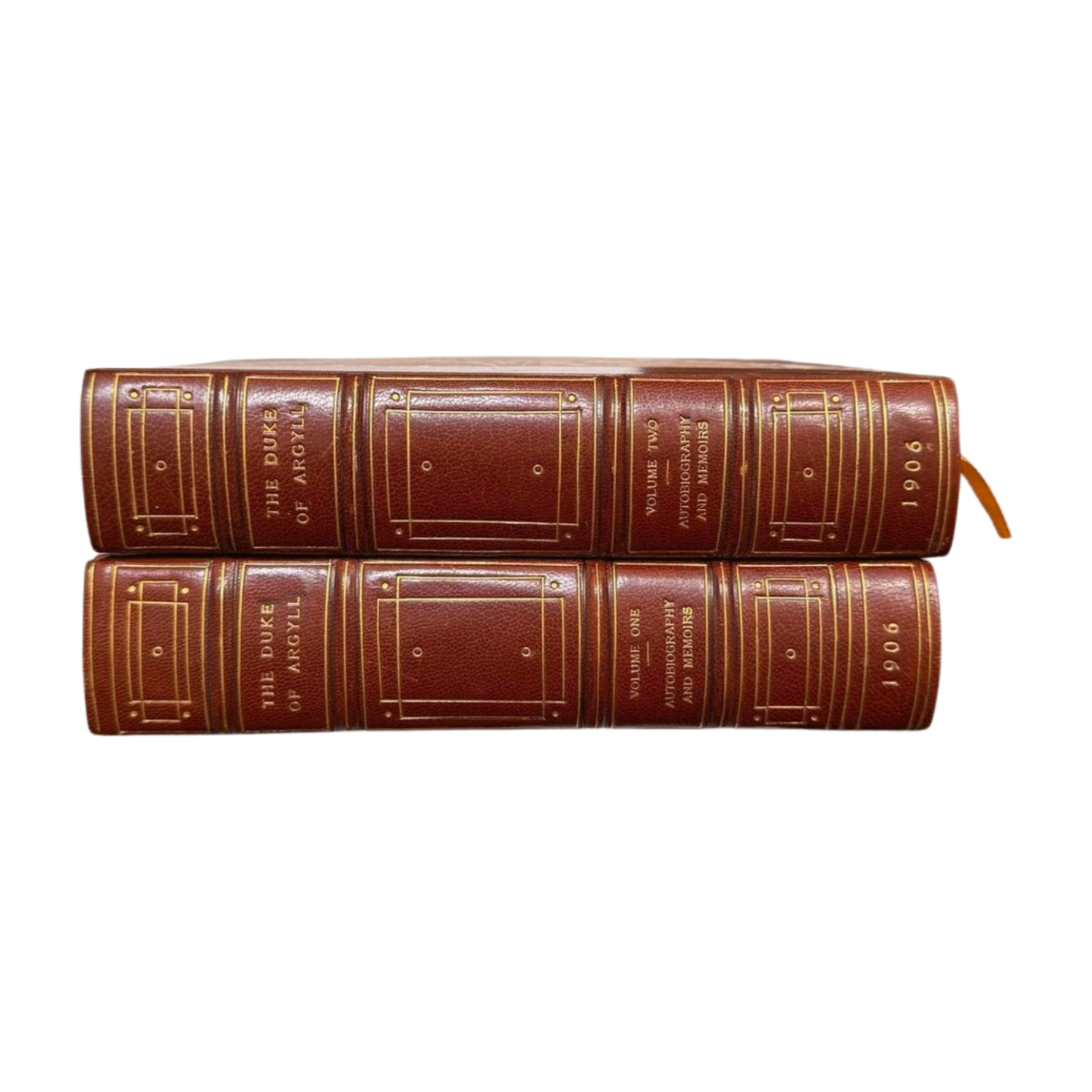 The Duke of Argyll: Autobiography and Memoirs (Connoisseur Edition, 1906) Book Set