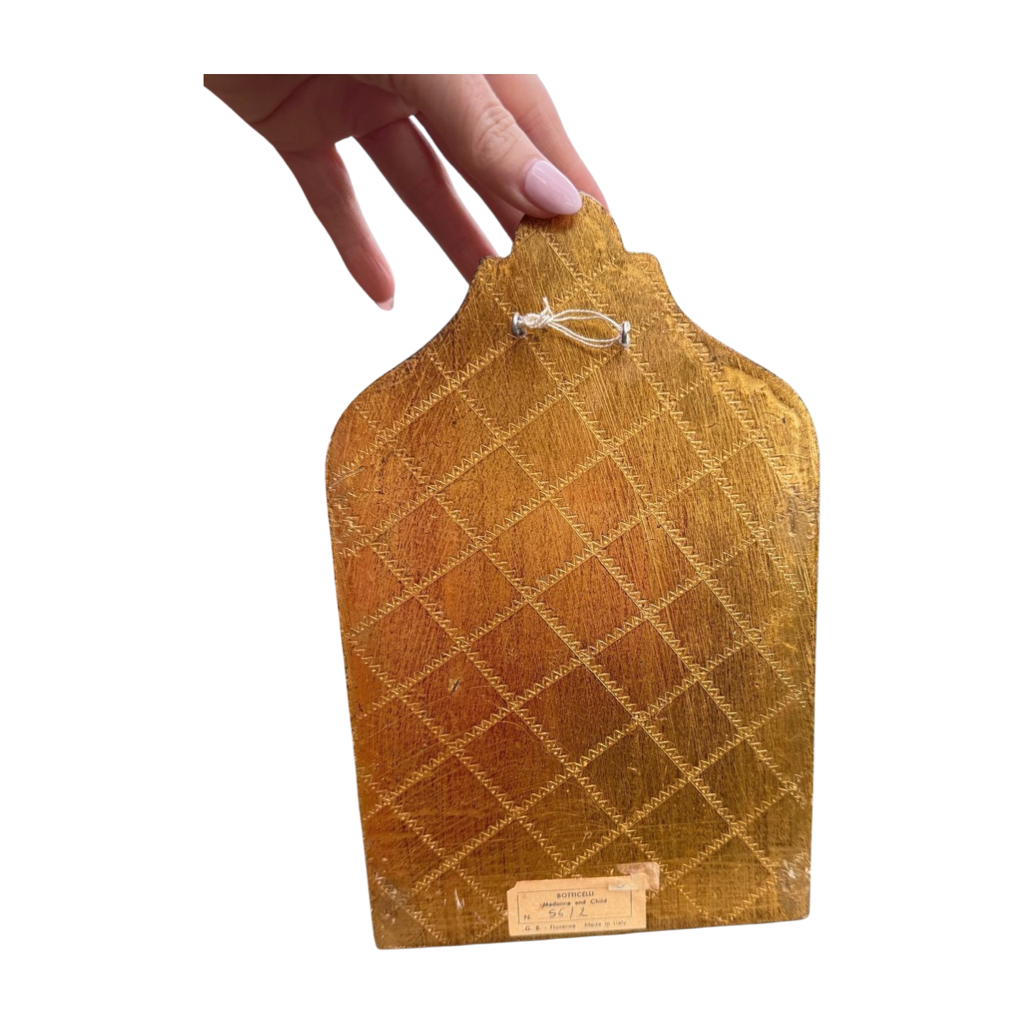 Vintage Florentine Triptych