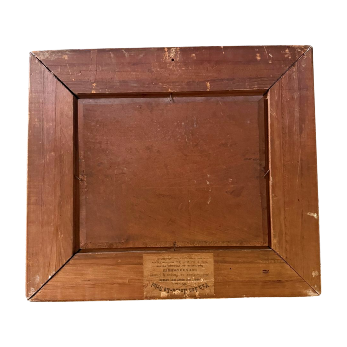 Antique French Framed Oil Painting
