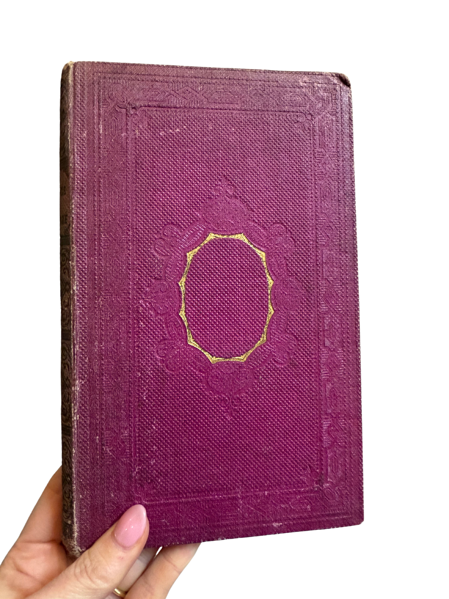 Antique French Cartonnage Book