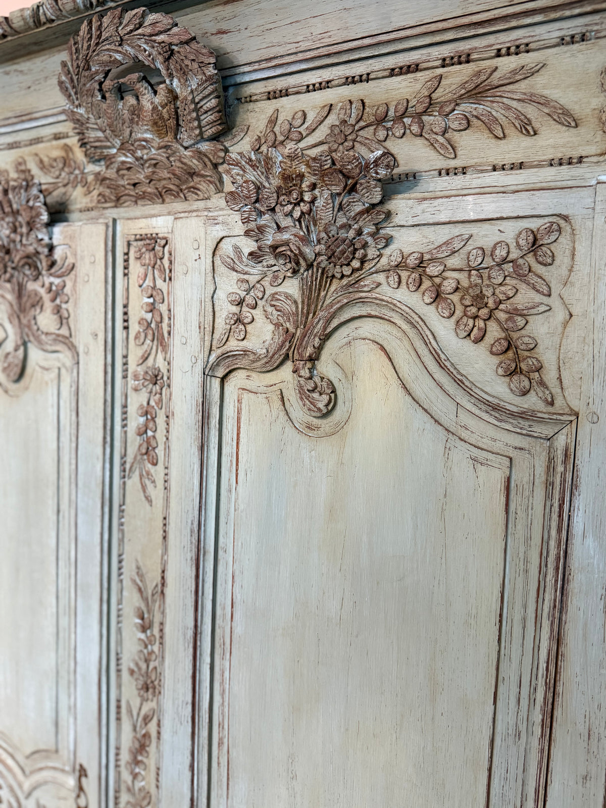 Antique French Wedding Armoire | Early 1800s