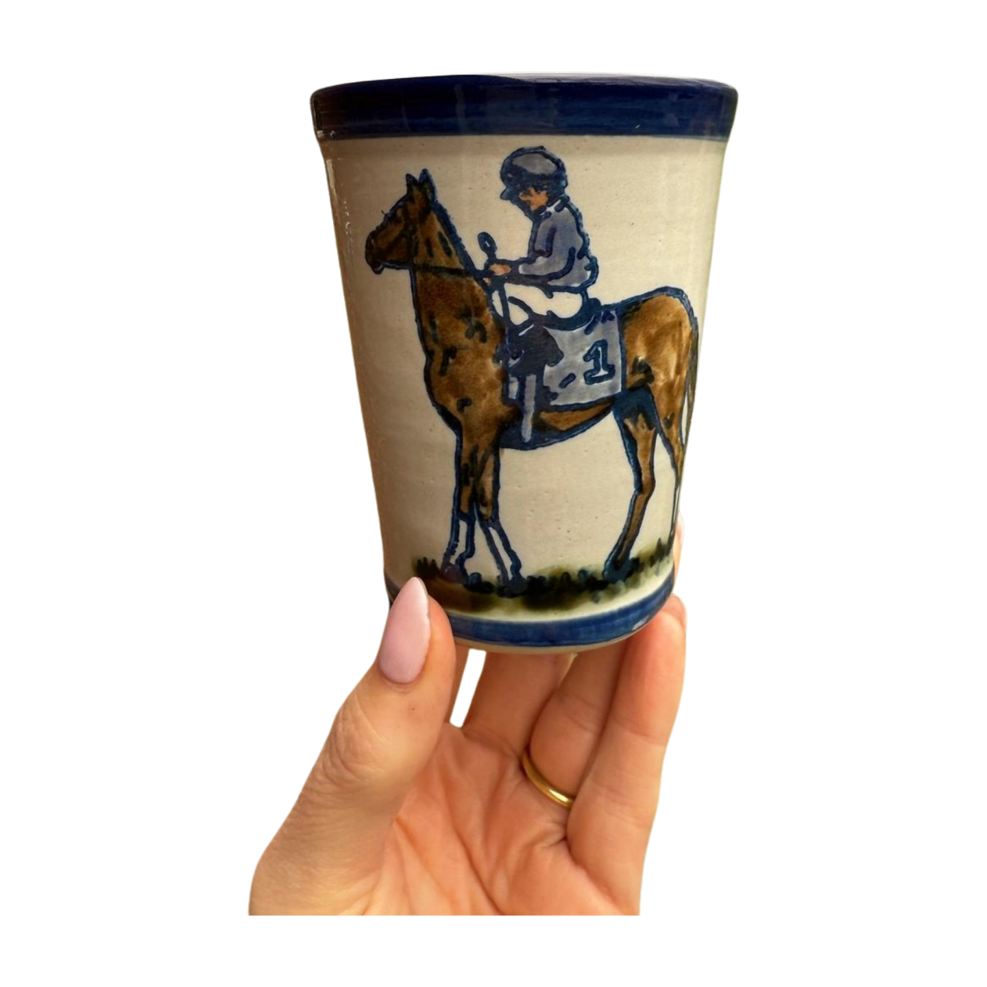 Pair of Louisville Stoneware Cups