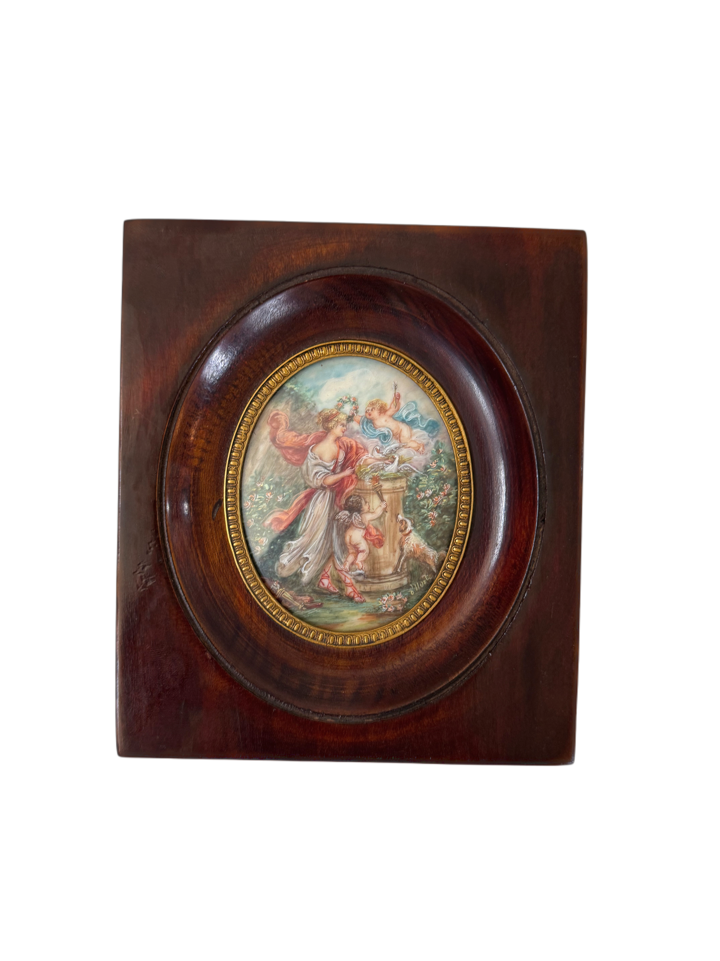 Grand Tour French Miniature Painting