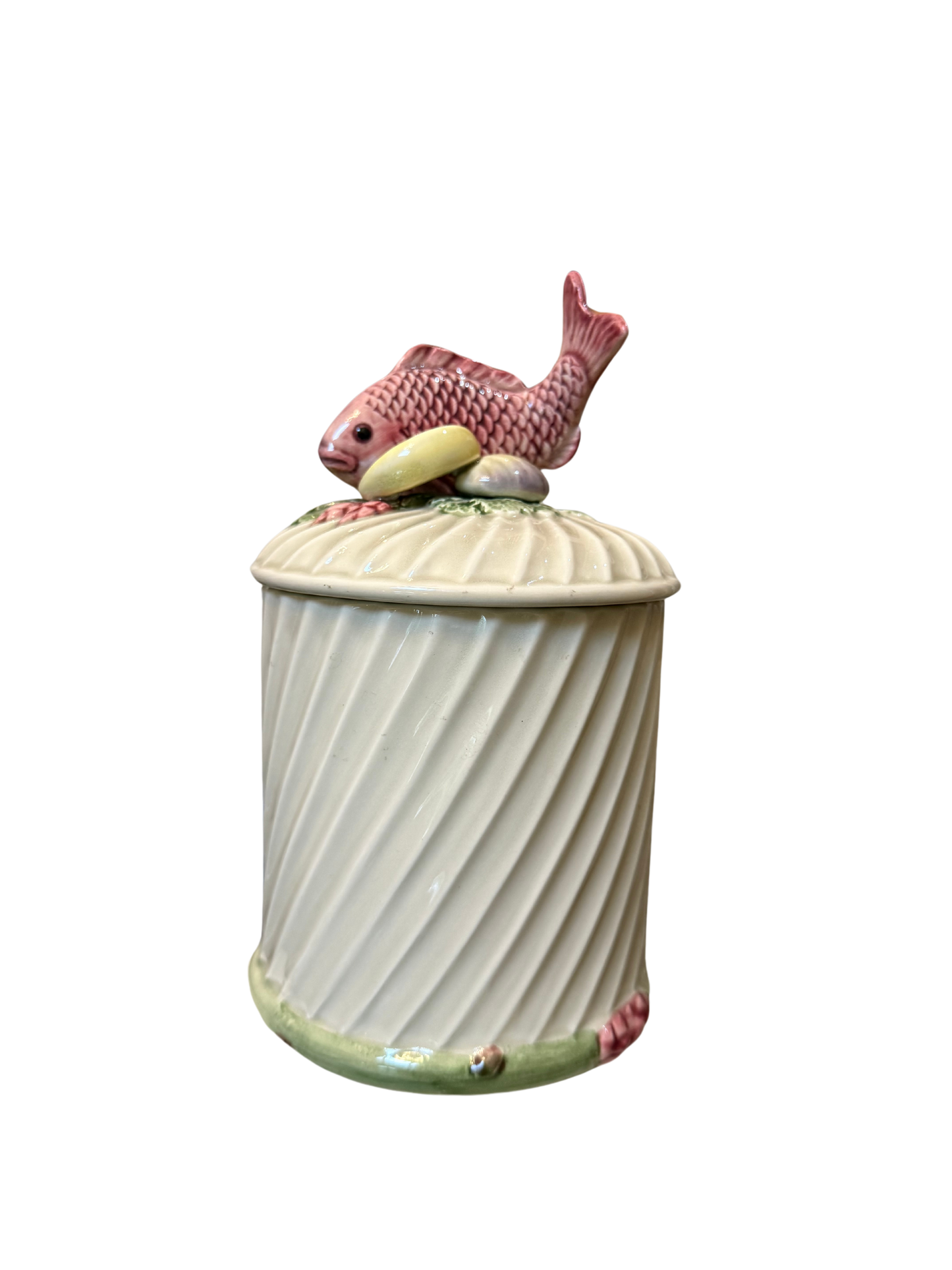Vintage Fitz & Floyd Lidded Canister
