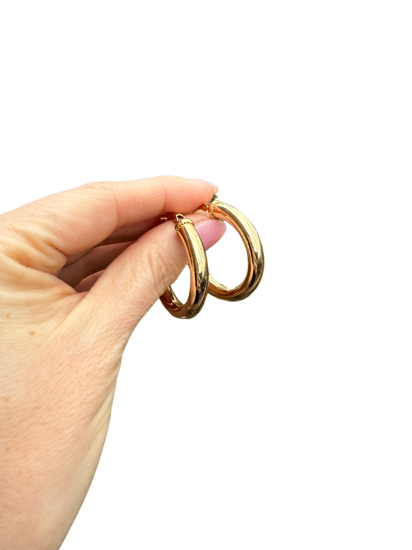 Vintage Gold Tone Earrings