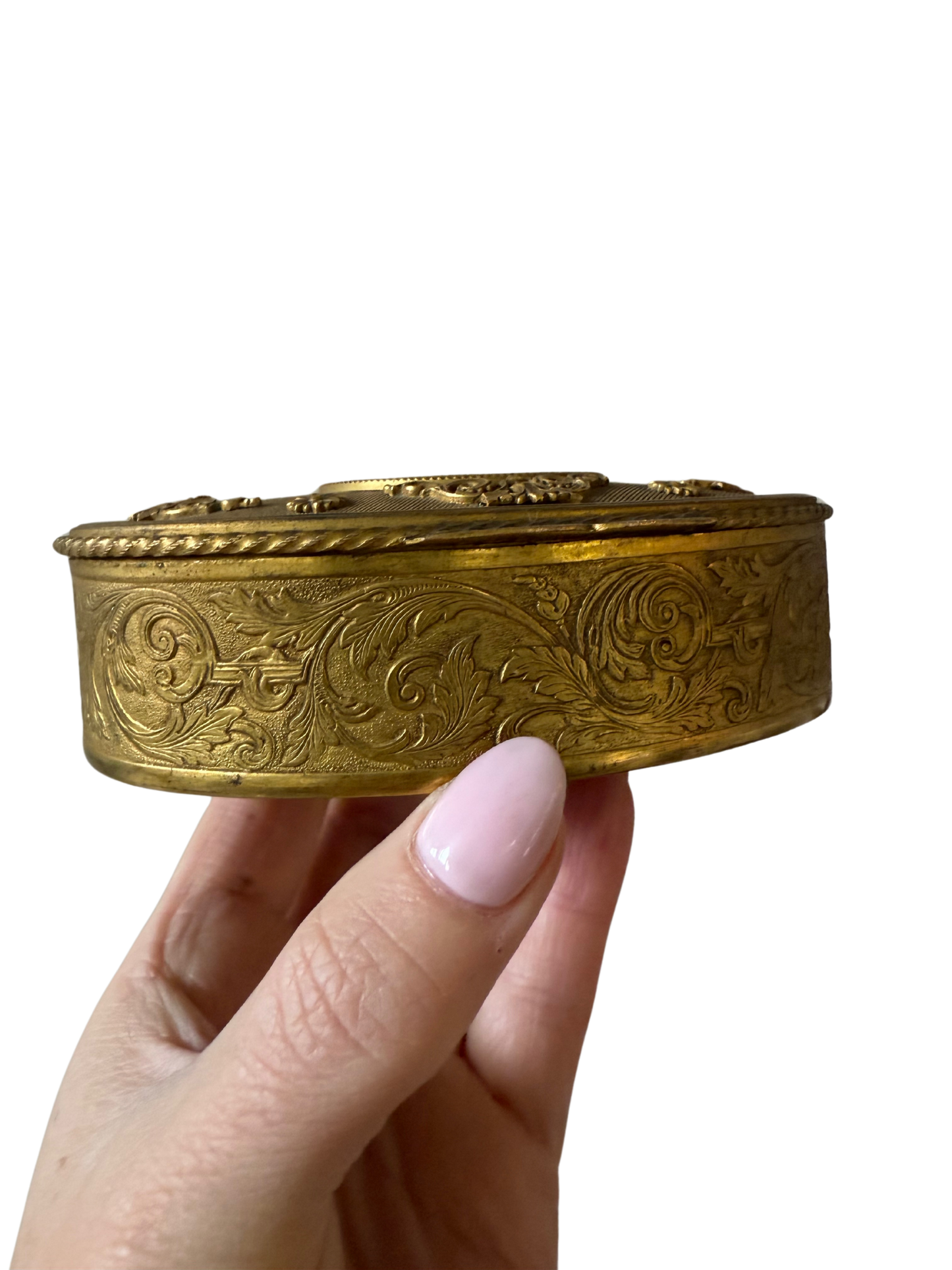 Antique French Portrait Box