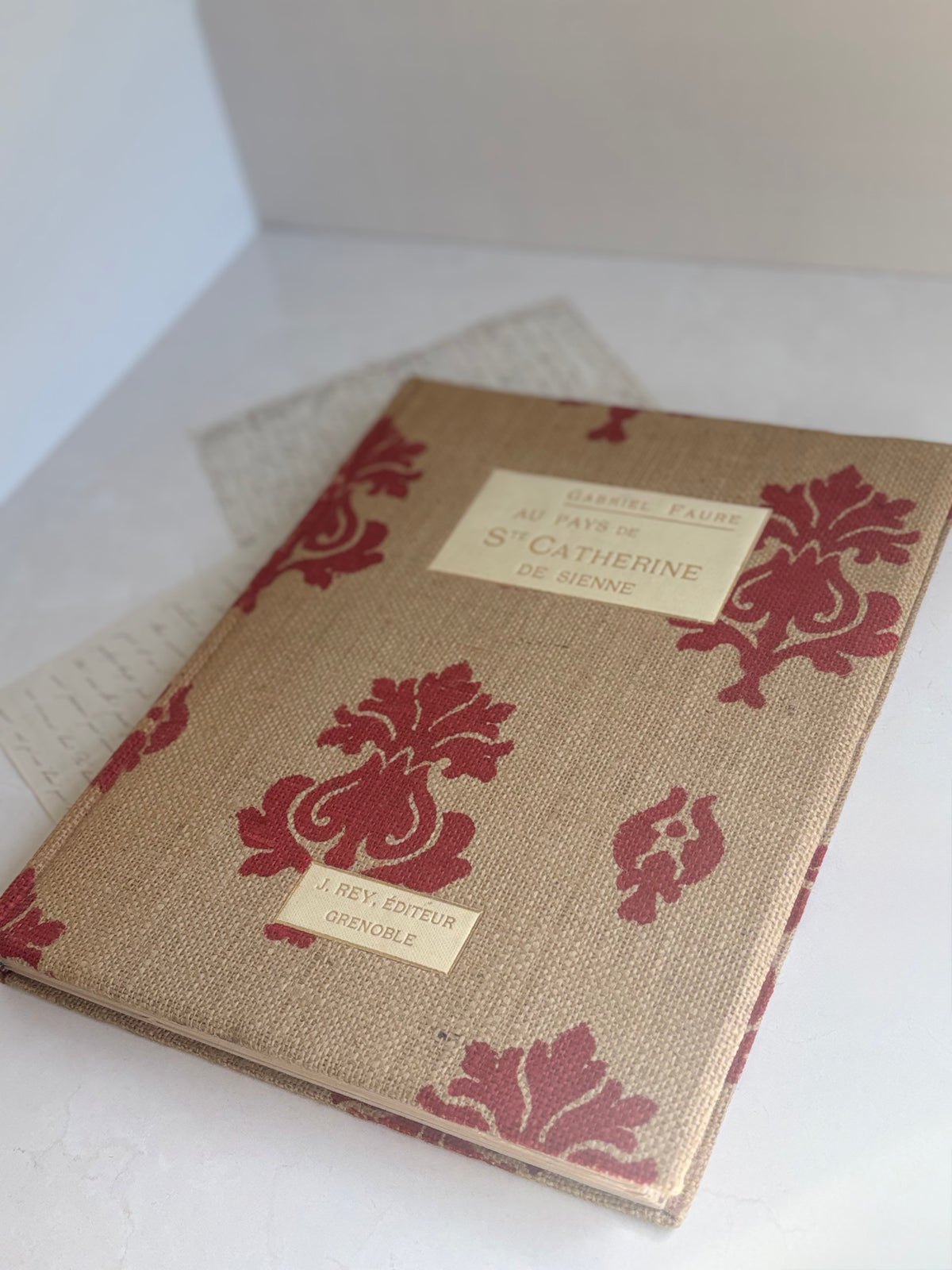 Gabriel Faure "Au Pays De Ste Catherine De Sienne" Book, view 3