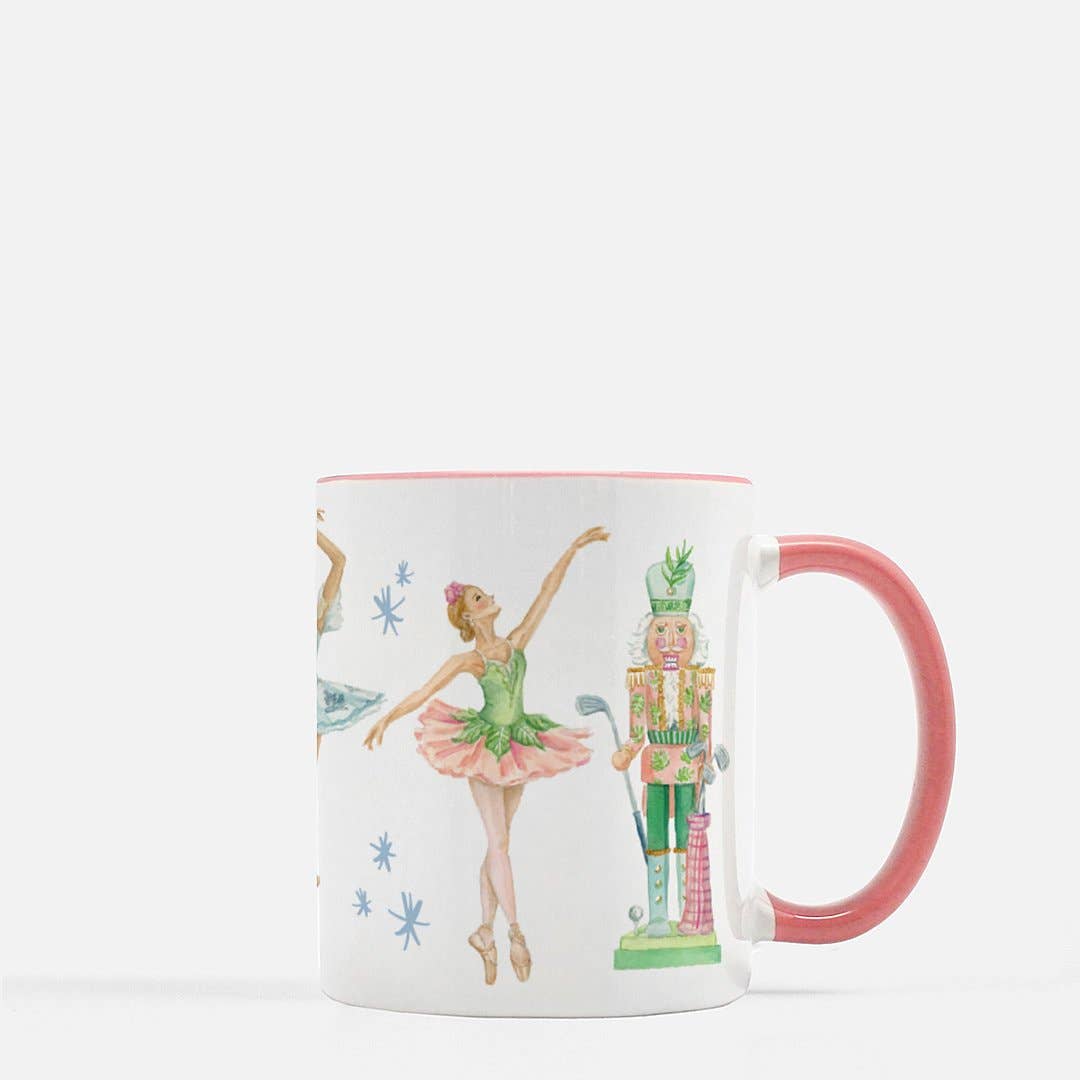 Nutcracker Watercolor Mug, view 3