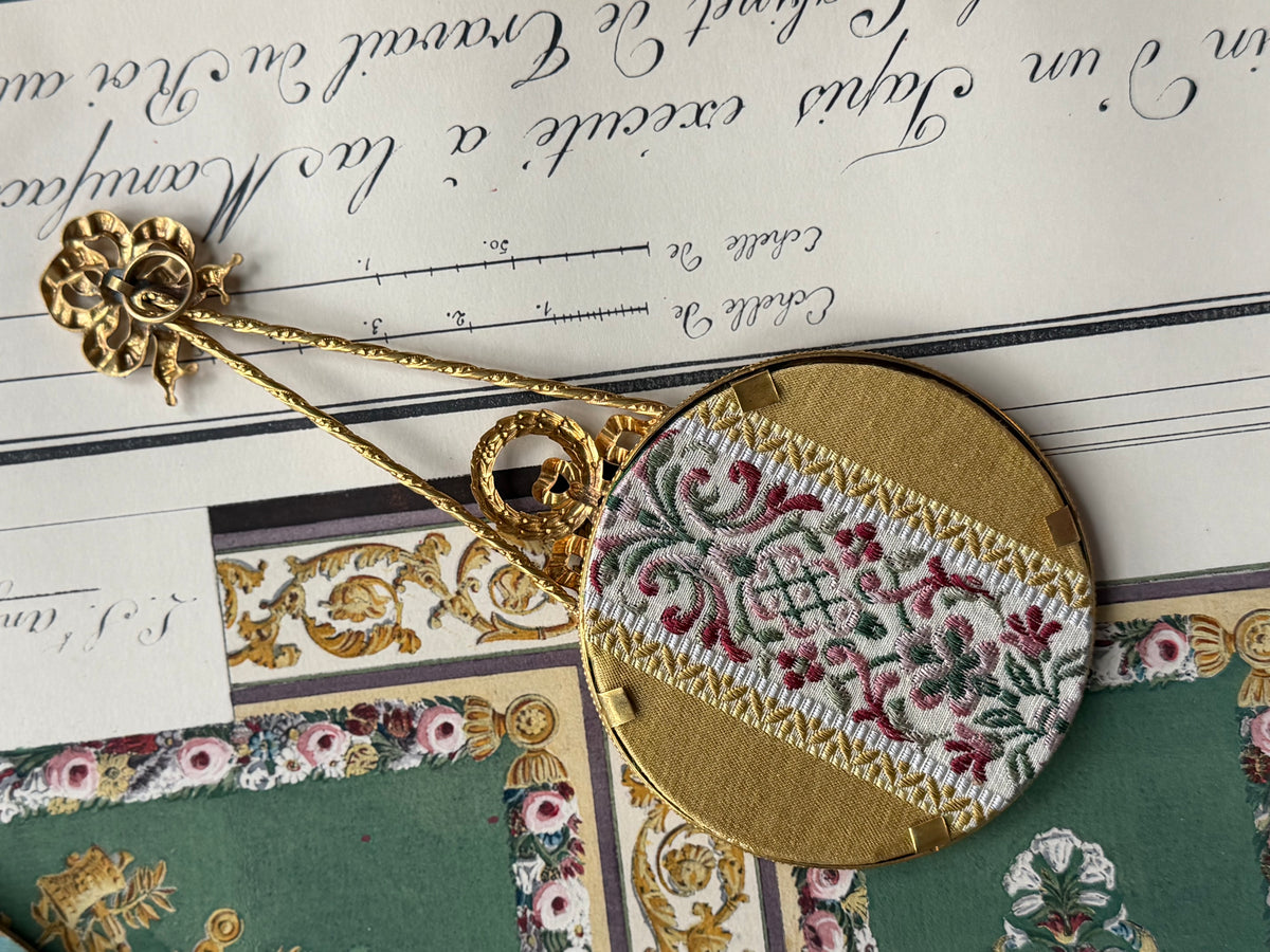 Antique French Bronze Bow Frame