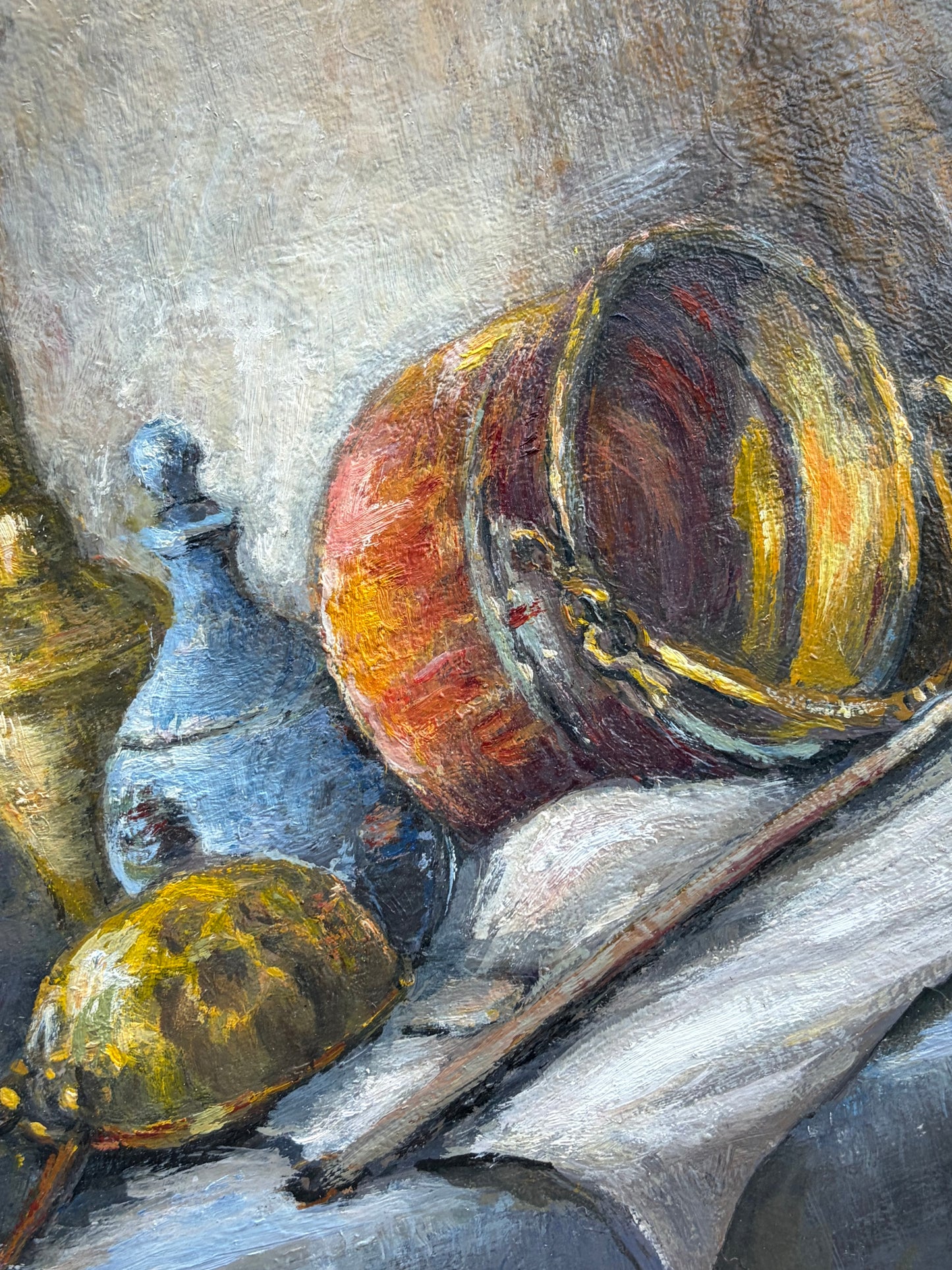 French Still Life on Board