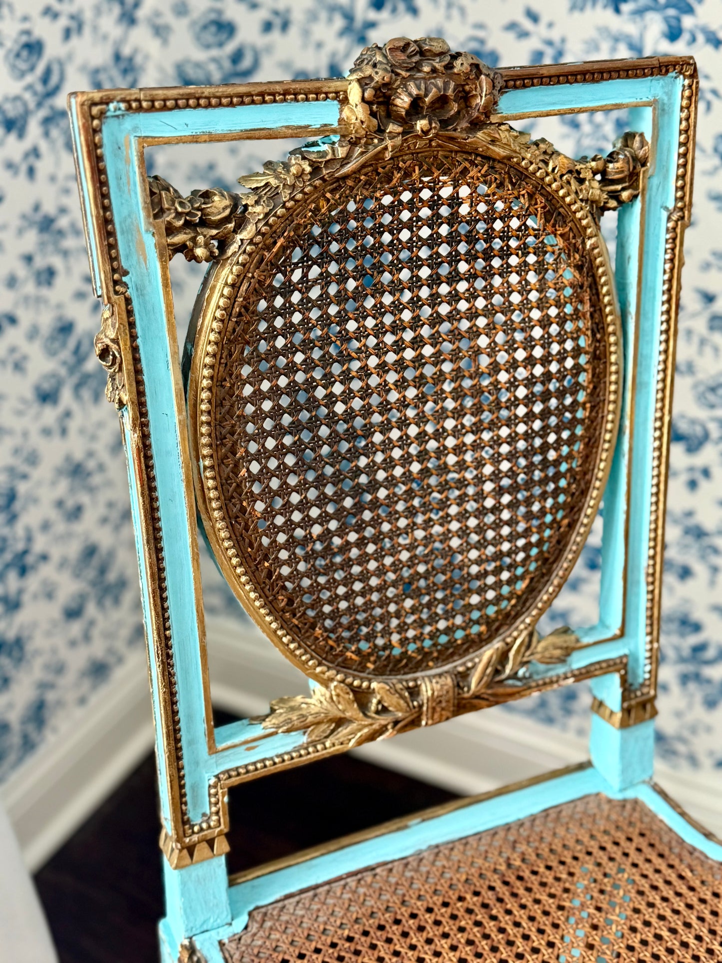 Antique French Rococo Revival Chair