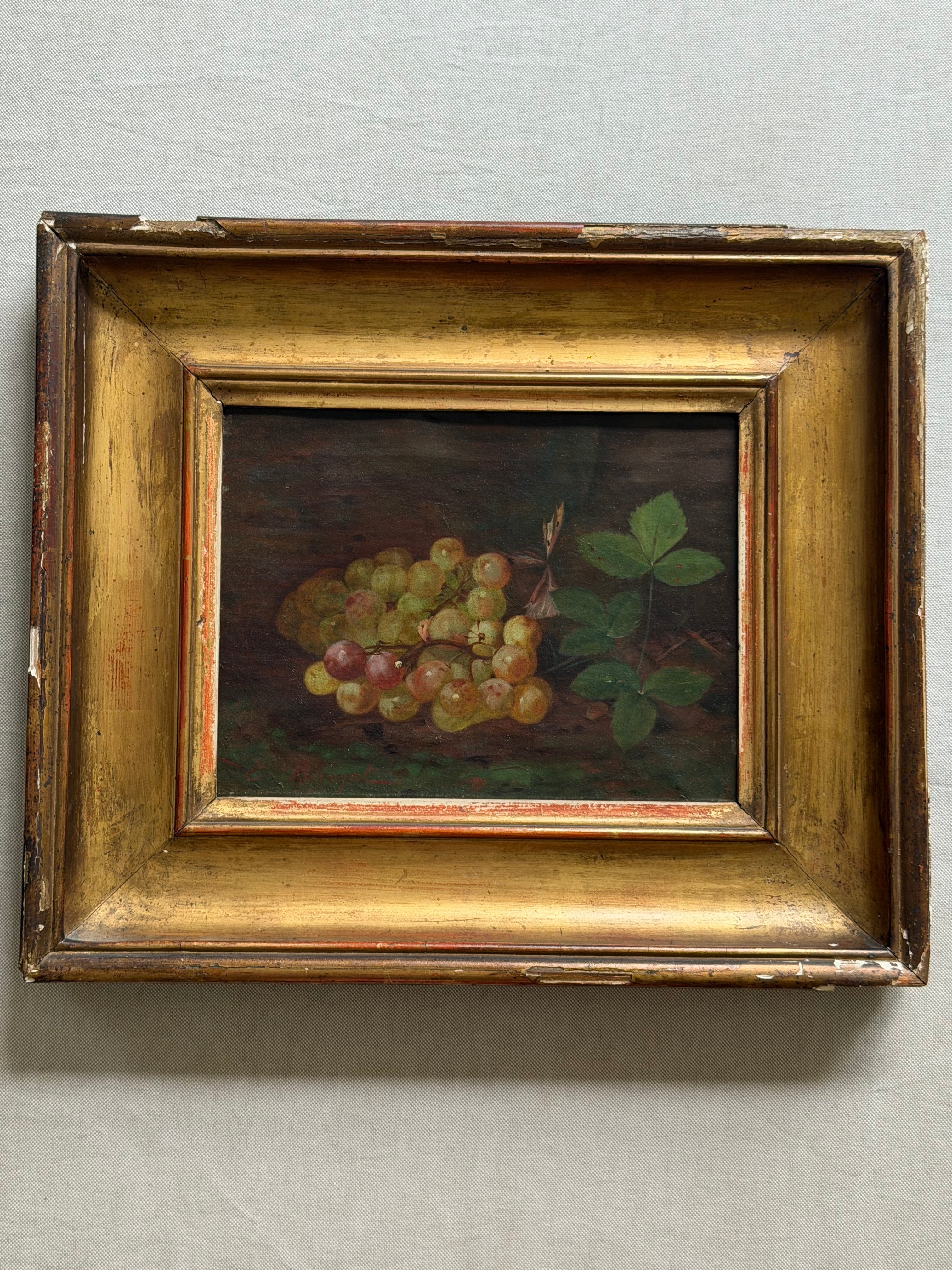 Antique French Still Life Painting