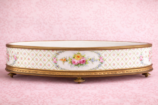 Louis XVI Sèvres Style Porcelain Centerpiece Jardiniere