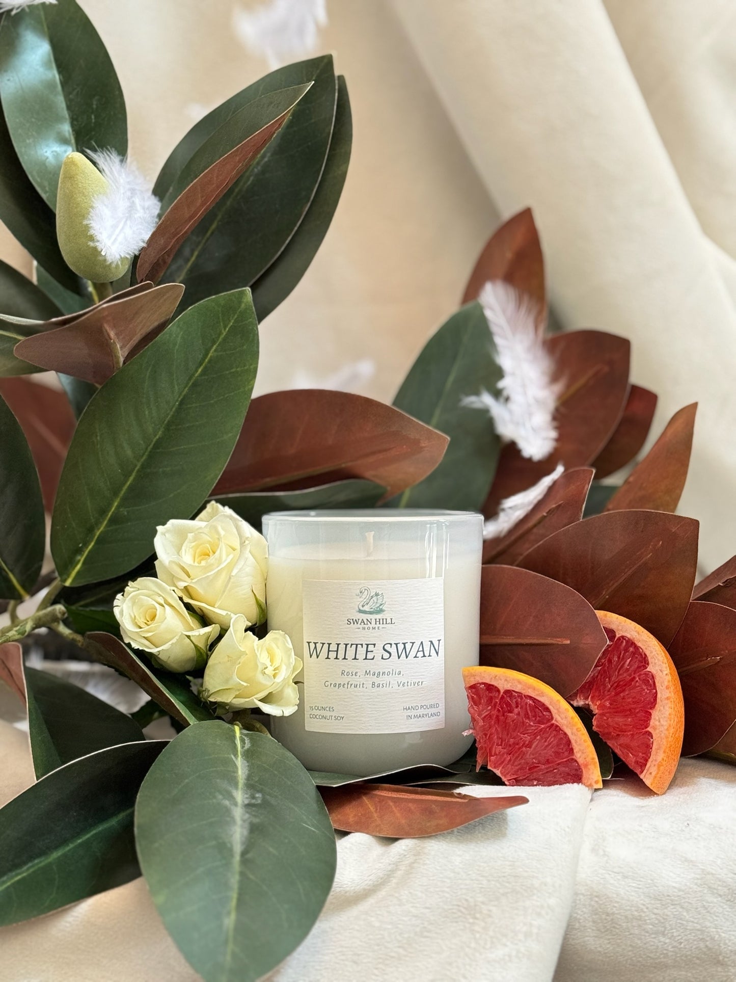 White Swan by Swan Hill Home x Salvage Bohemia