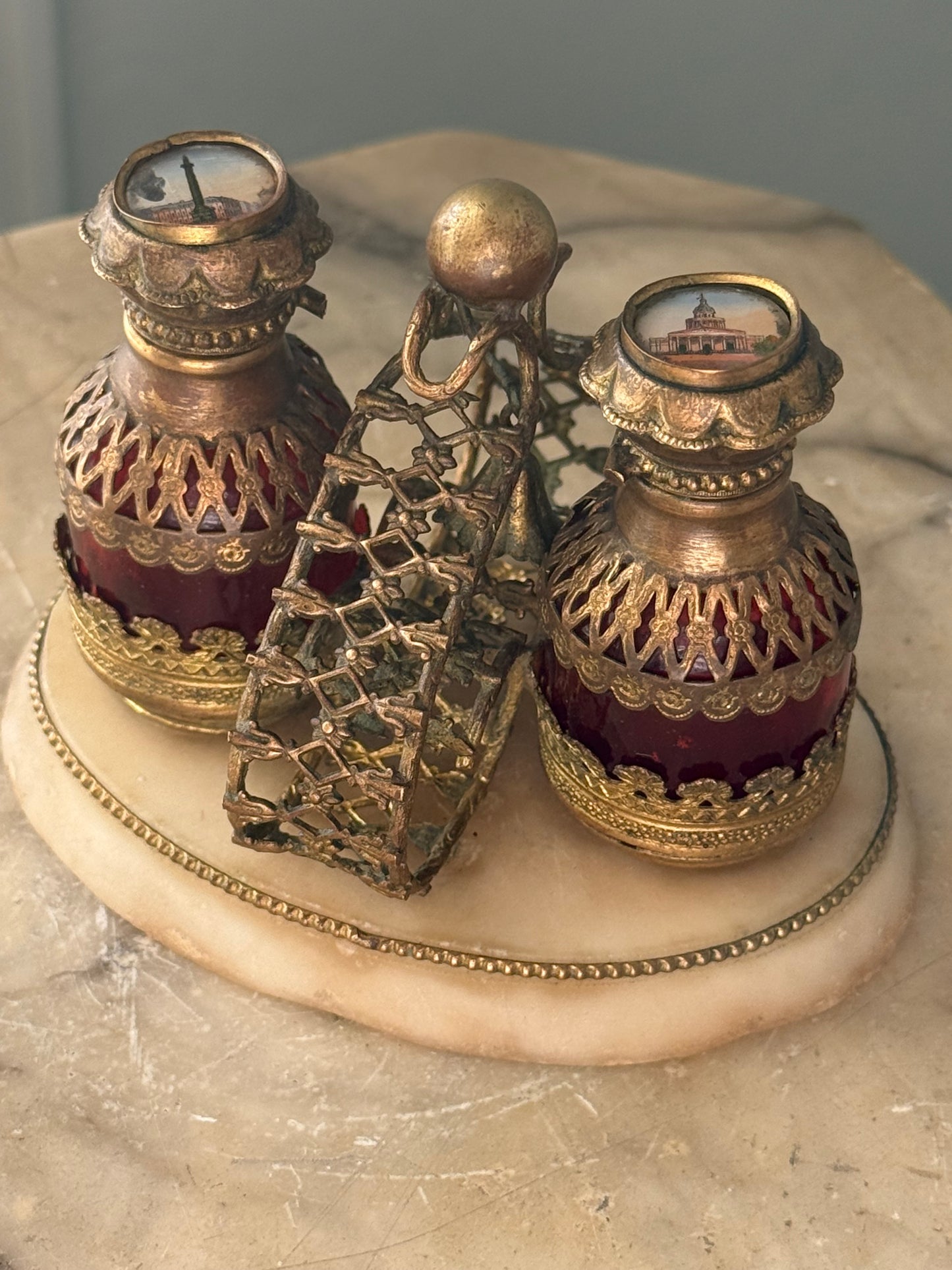 Antique Grand Tour Perfume Set