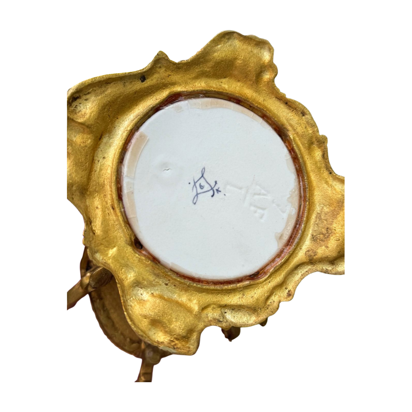 Antique French Sèvres Porcelain & Gilt Bronze Lidded Casket