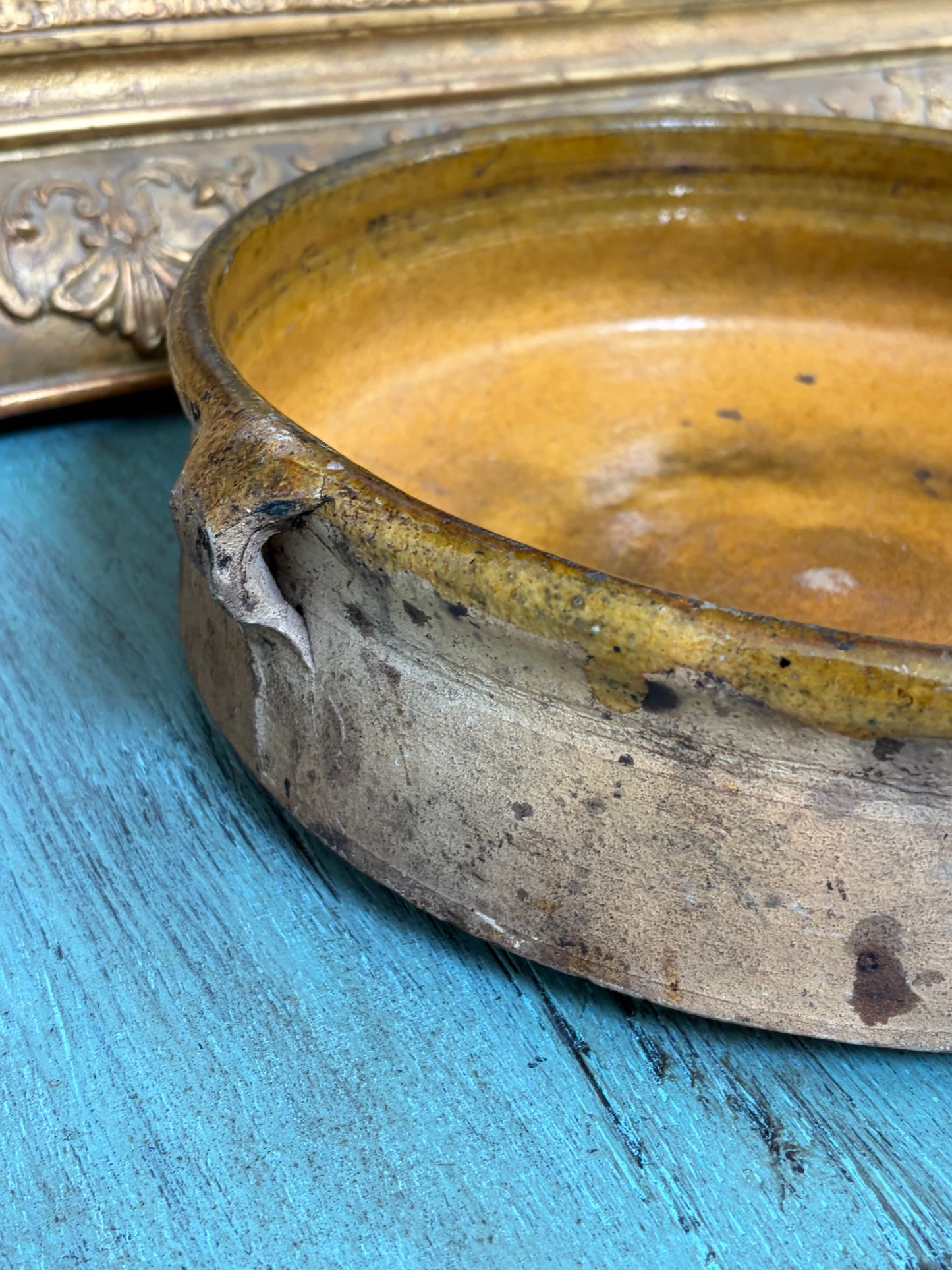 Antique French Tian Bowl