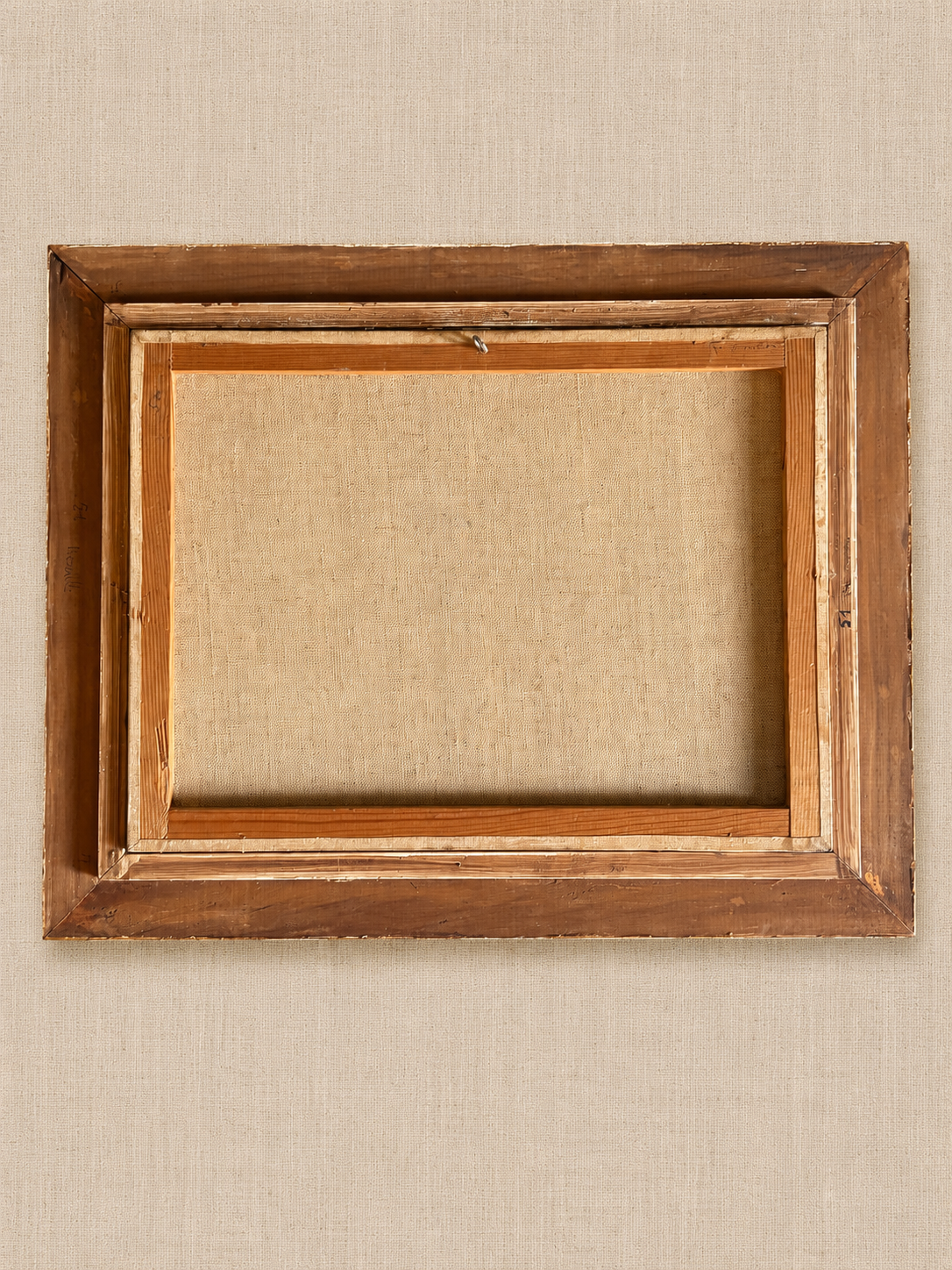 Vintage Framed Reclining Nude Print in Ornate Gold Frame – Paris Find