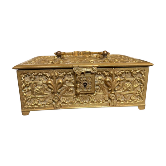 Antique Art Nouveau Reposse Box