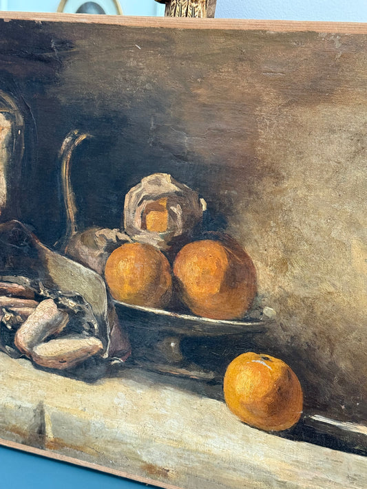 Antique French Still Life Painting