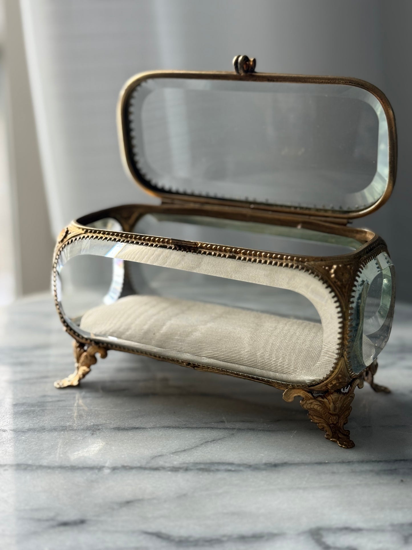 Antique French Jewelry Casket