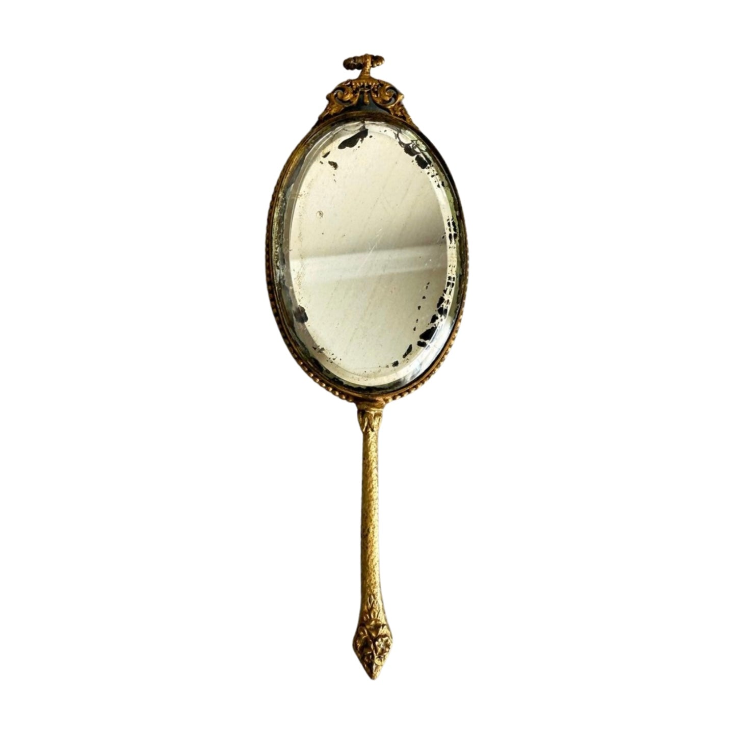 Small Antique Hand Mirror