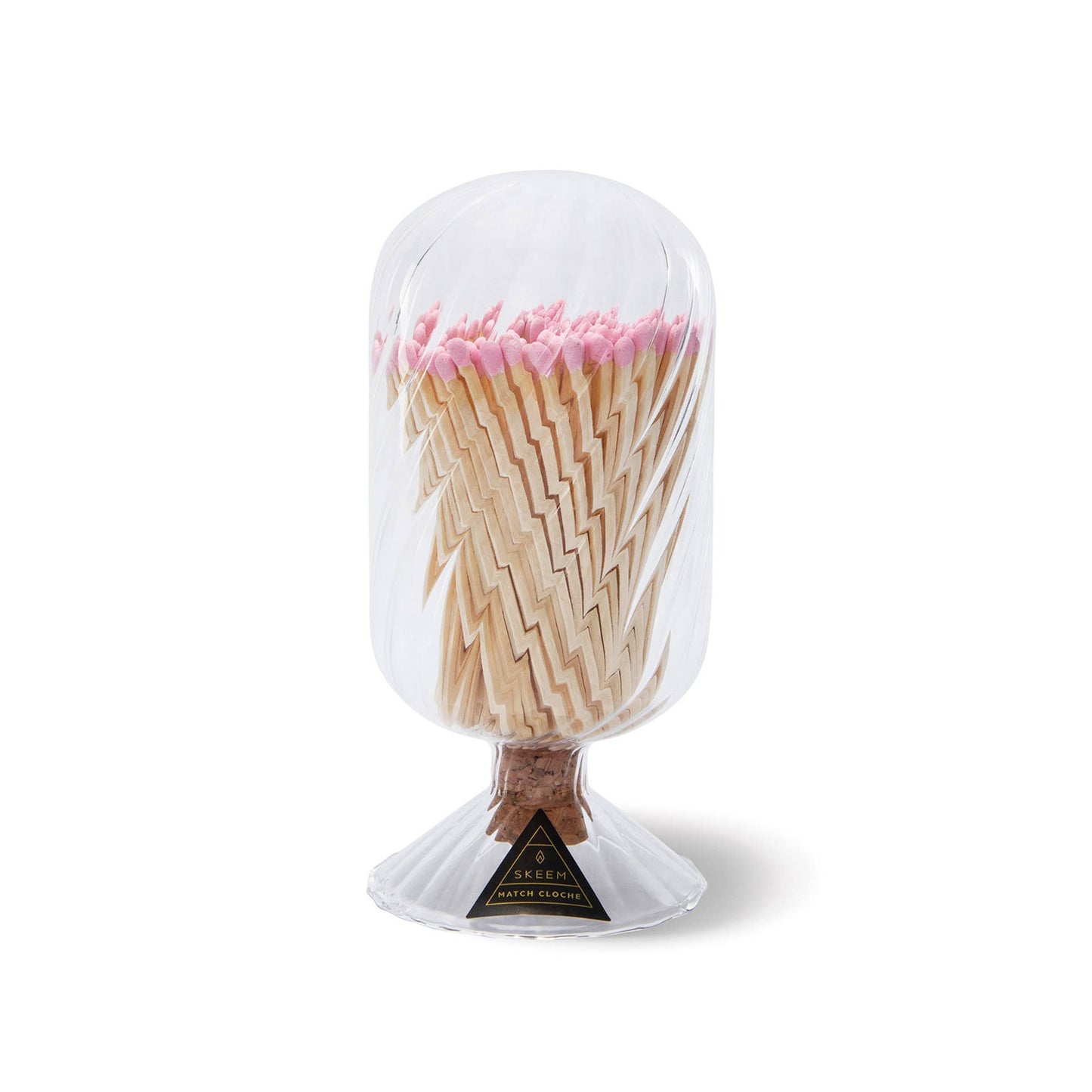 Helix Match Cloche, Pink-tip Matches