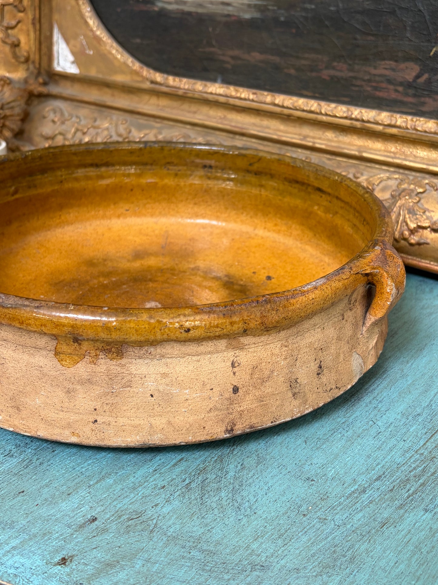 Antique French Tian Bowl